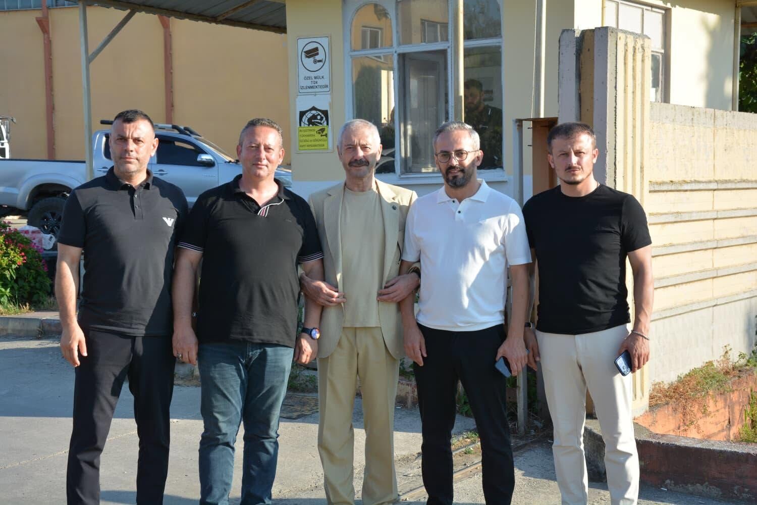 Bafralı İş İnsanı Sedat Şahin’den Bafra Osb Ve Sera Otb’ye Ziyaret (2)