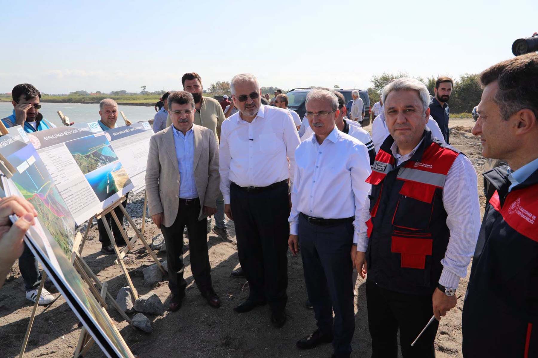 Başkan Kiliç, “Bafra’mizin Sahi̇l Hatti Güvence Altina Aliniyor” (1)