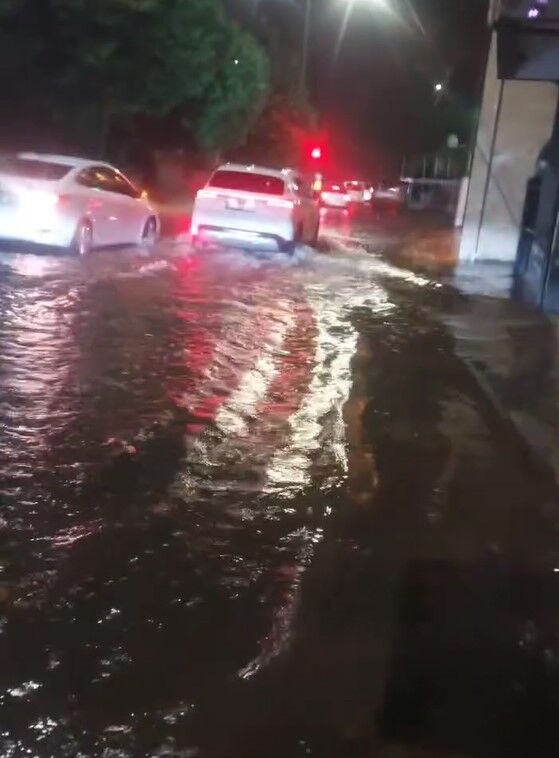 Çarşamba Ilçesinde Sağanak Etkili Oldu (3)
