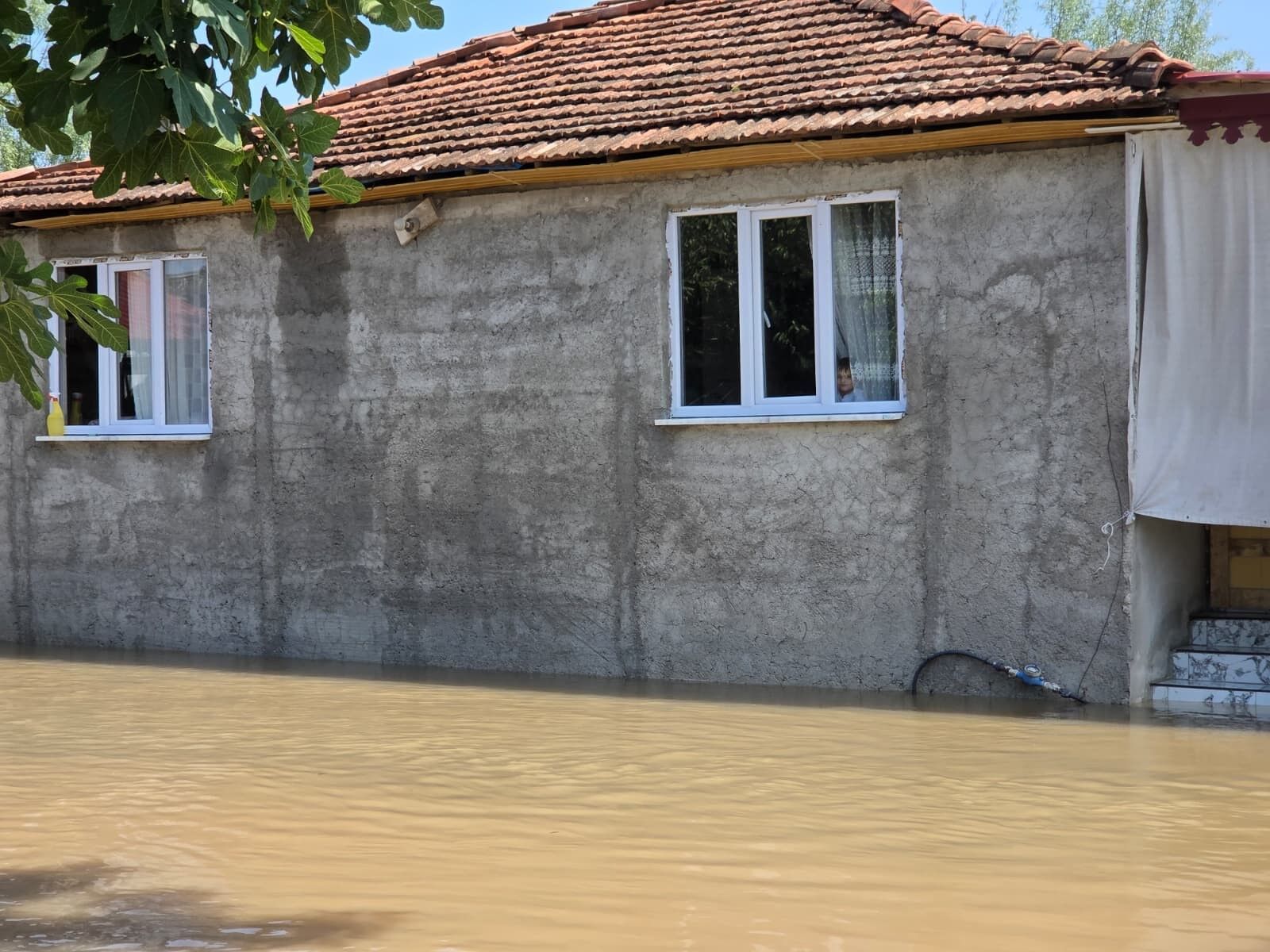 Çarşamba'yı Sel Aldı Tarım Alanları Ve Evler Sular Altında Kaldı (12)