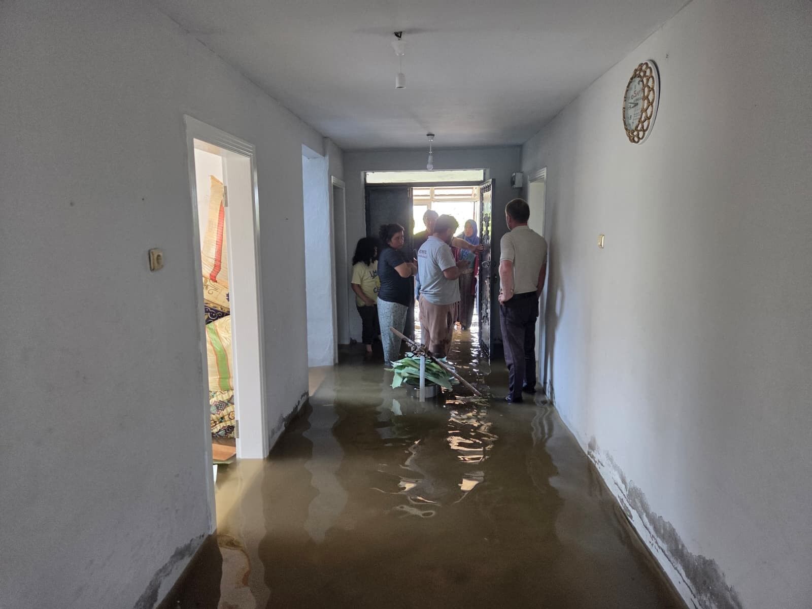 Çarşamba'yı Sel Aldı Tarım Alanları Ve Evler Sular Altında Kaldı (5)