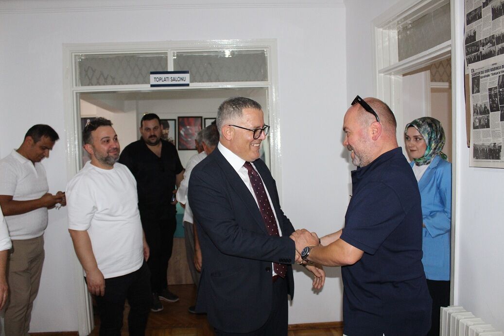 Muhtarlardan Anahtar Parti Bafra İlçe Teşkilatı’na Ziyaret-1