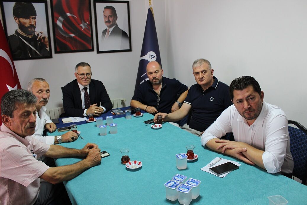 Muhtarlardan Anahtar Parti Bafra İlçe Teşkilatı’na Ziyaret (5)