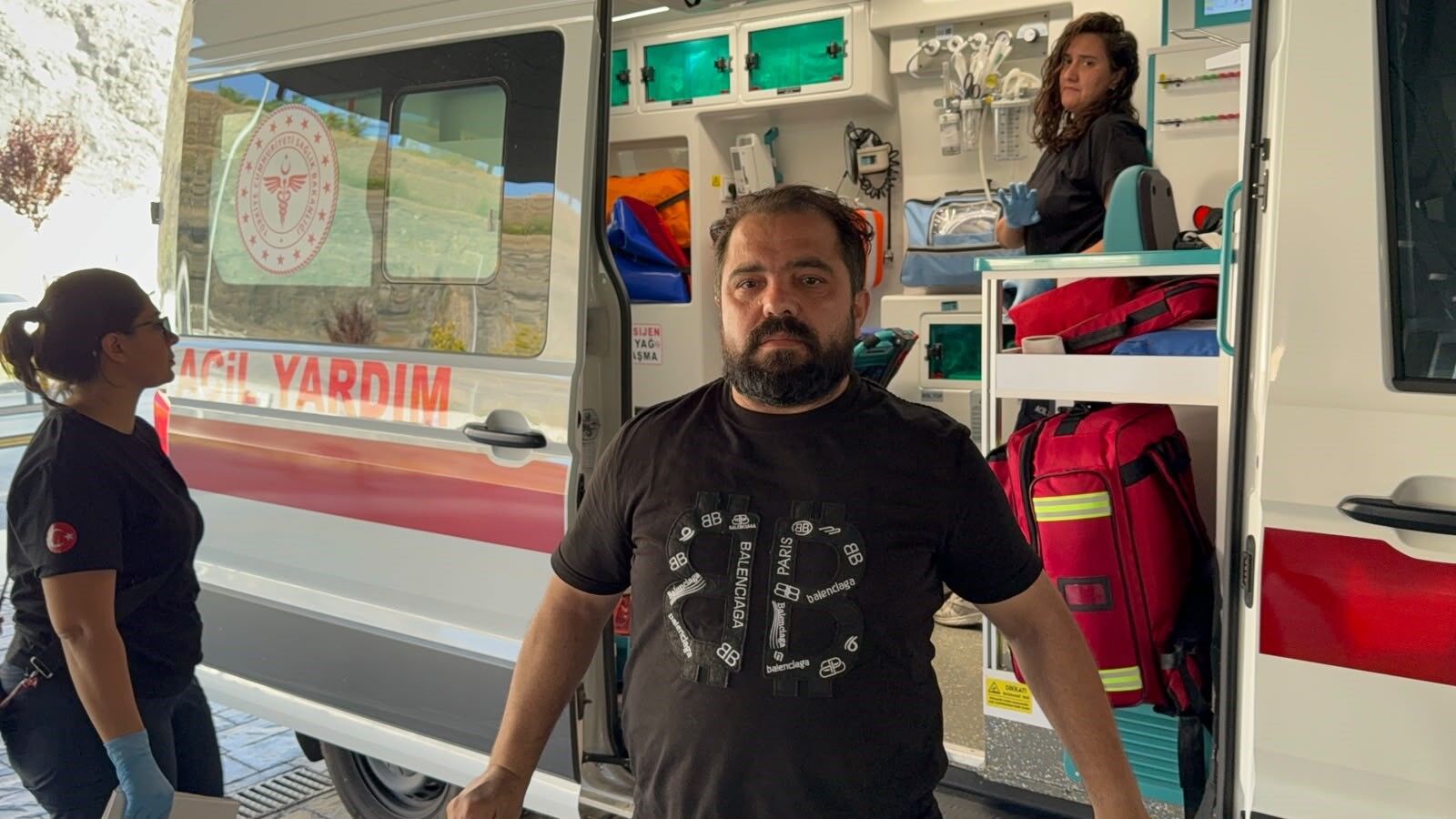 Rusya Açıklarında Dron Saldırısına Uğrayan Gemideki Yaralılar Samsun’a Getirildi