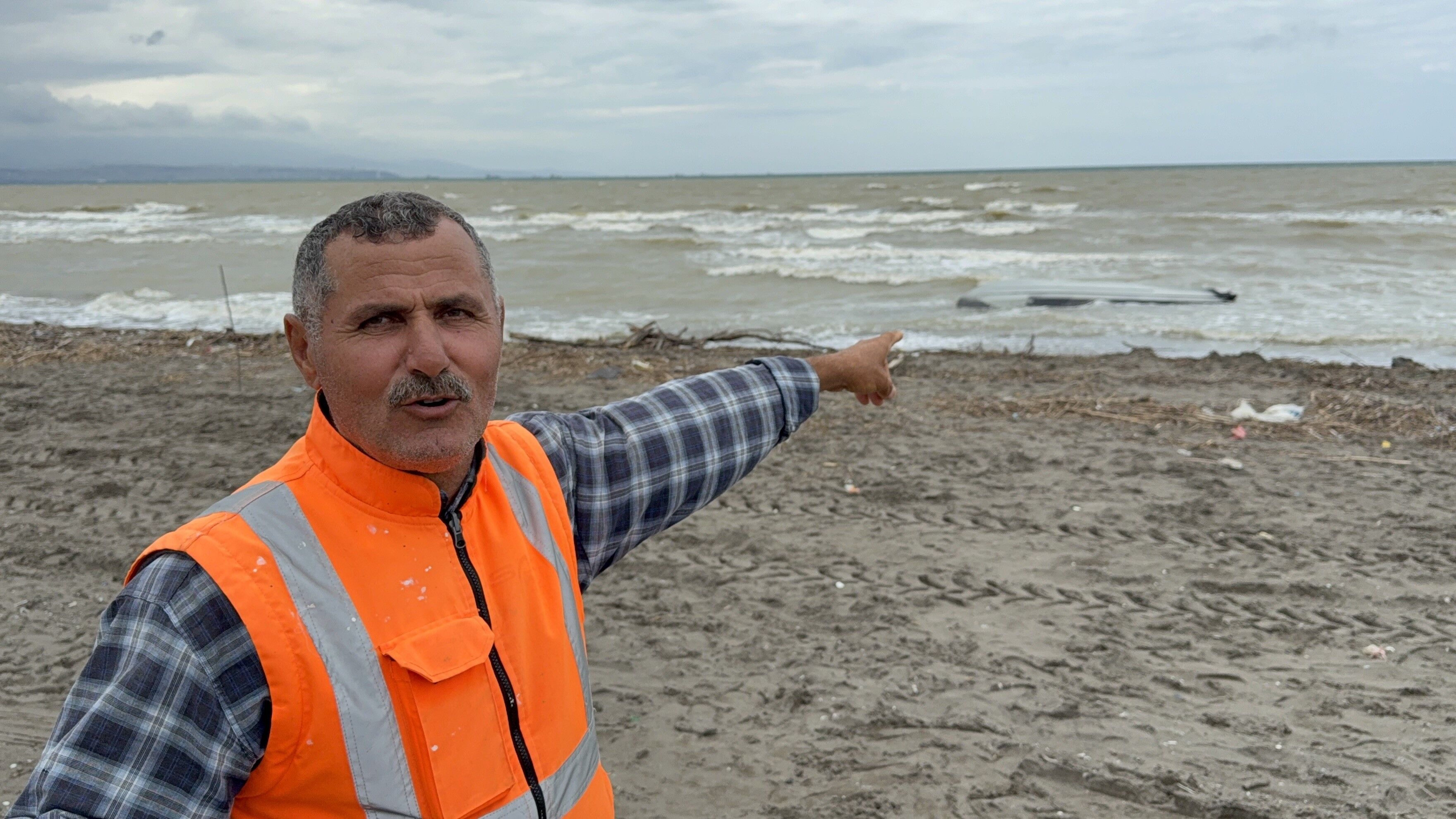 Samsun'da Sahile Insansız Deniz Aracı Vurdu
