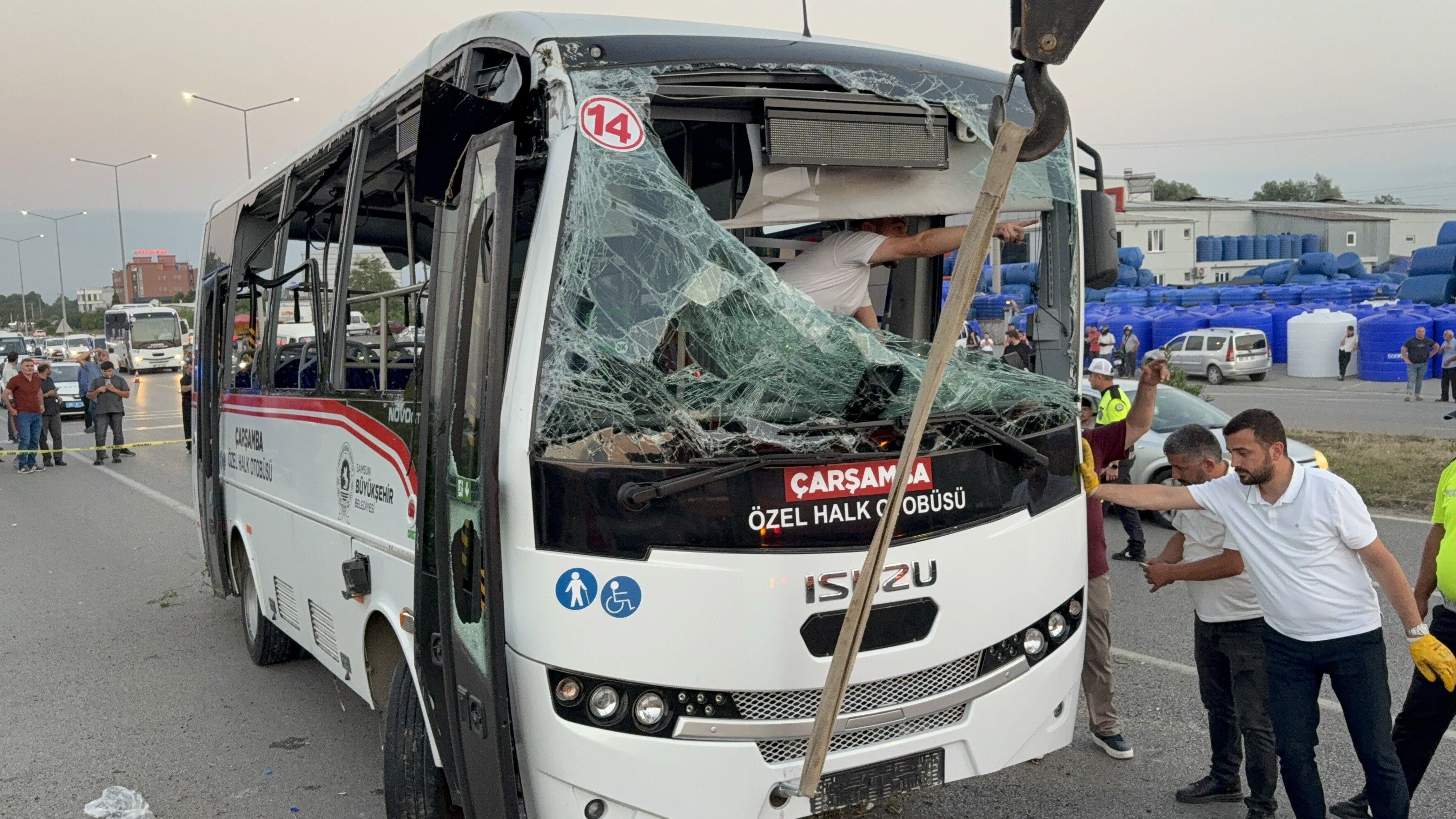 Samsun’daki Kazada Yaralıların Isimleri Belli Oldu (1)