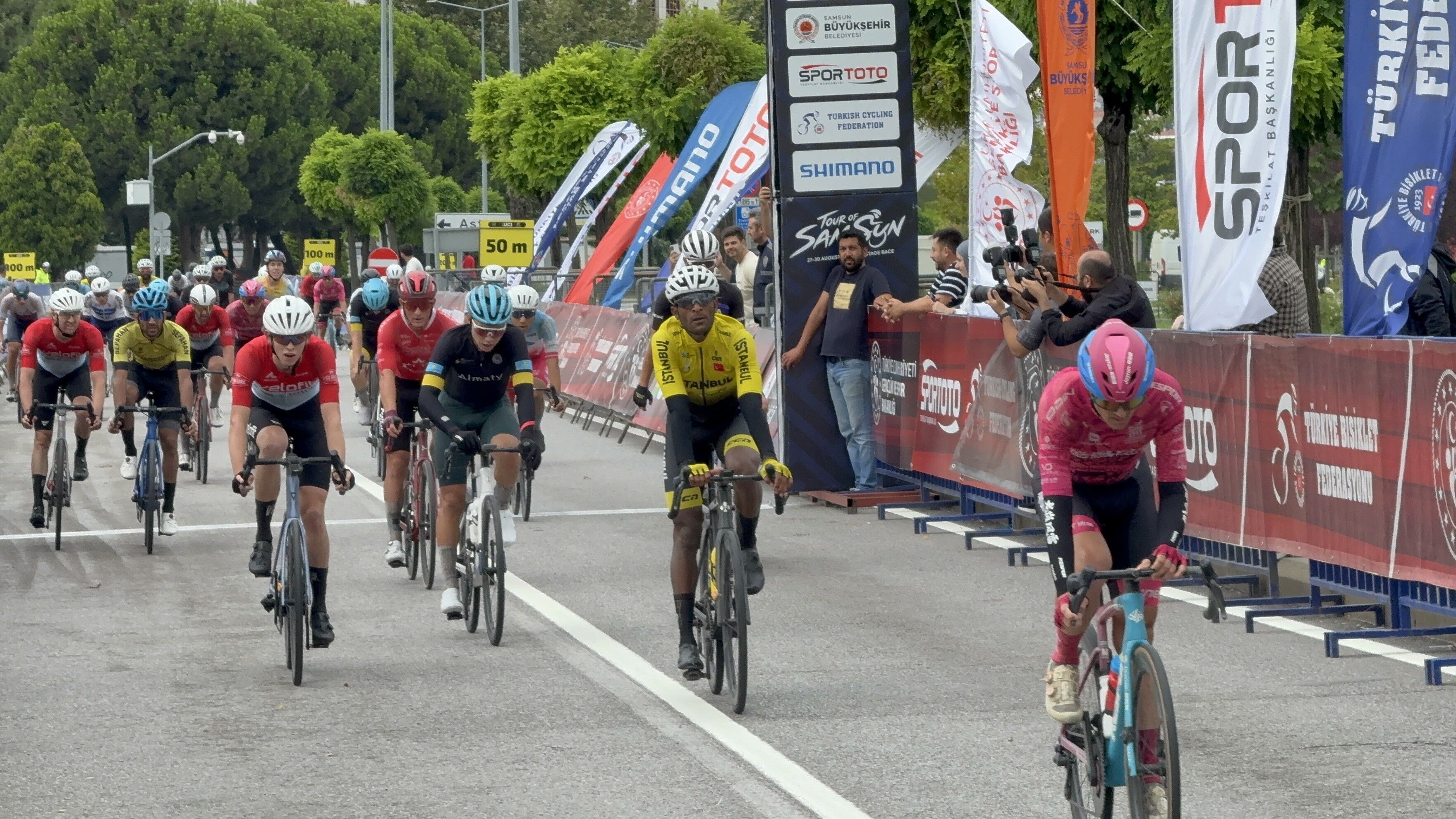 Tour Of Samsun 2026 Bisiklet Yarışları'nda Ramazan Yılmaz Birinci Oldu