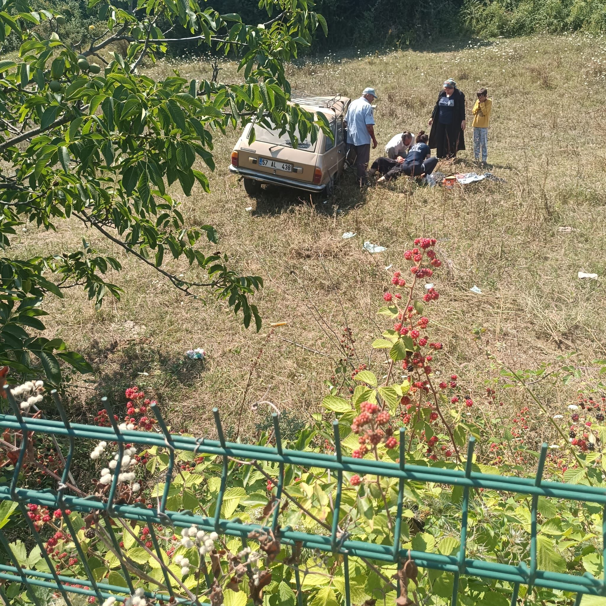 Yakakent’te Feci Kaza 4 Kişi Yaralandı (3)
