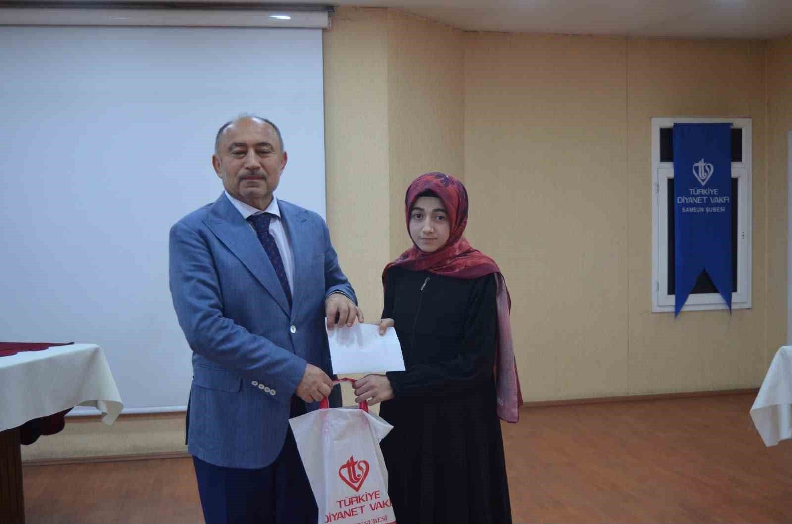 Hafızlık yarışmasında Samsun birincisi Ladik'ten çıktı