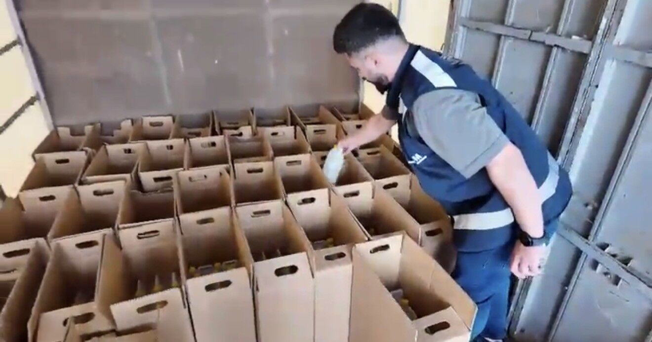 İlkadım ve Tekkeköy'de 1 ton 122 litre etil alkol ele geçirildi