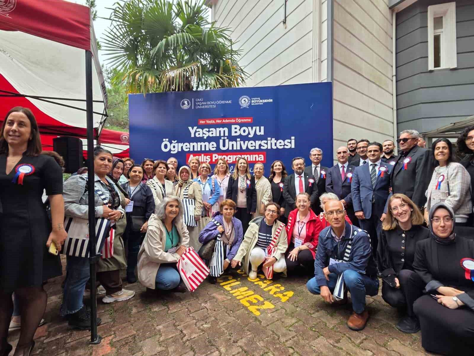 Samsun'da Yaşam Boyu Öğrenme Üniversitesi açıldı