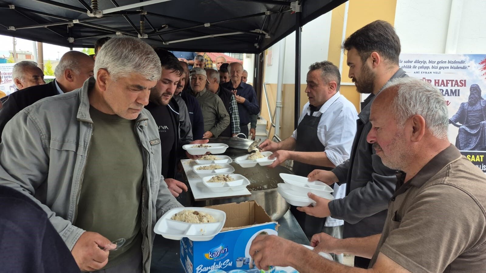 Alaçam'da Ahilik Haftası'nda Ahi Pilavı Ikramı (1)