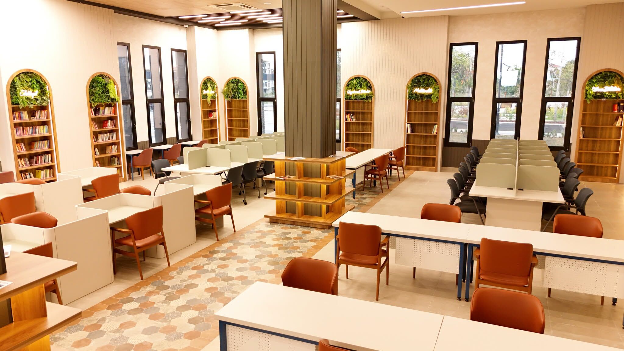 Bafra Mi̇llet Kütüphanesi̇ Kapilarini Açti (7)
