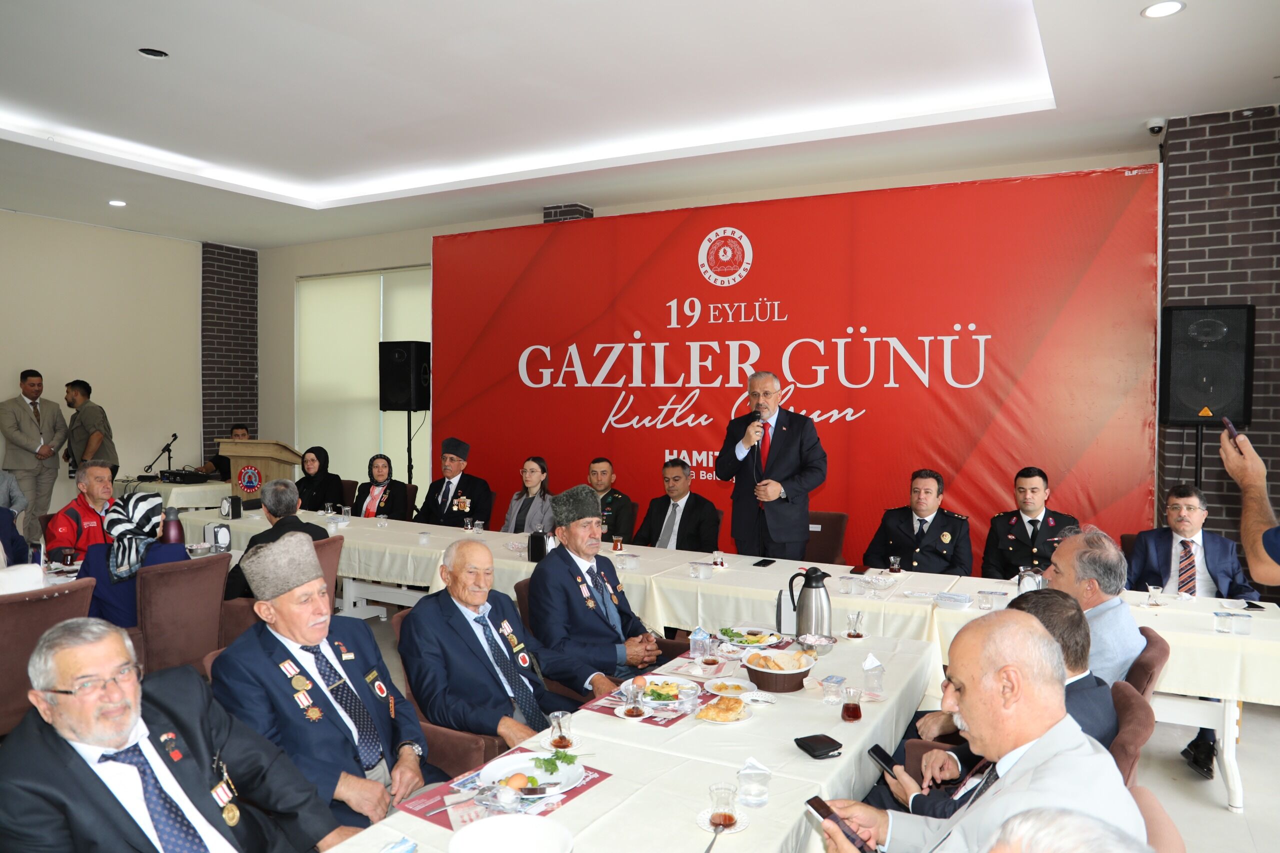 Bafra’da 19 Eylül Gaziler Günü Törenle Kutlandı (19)