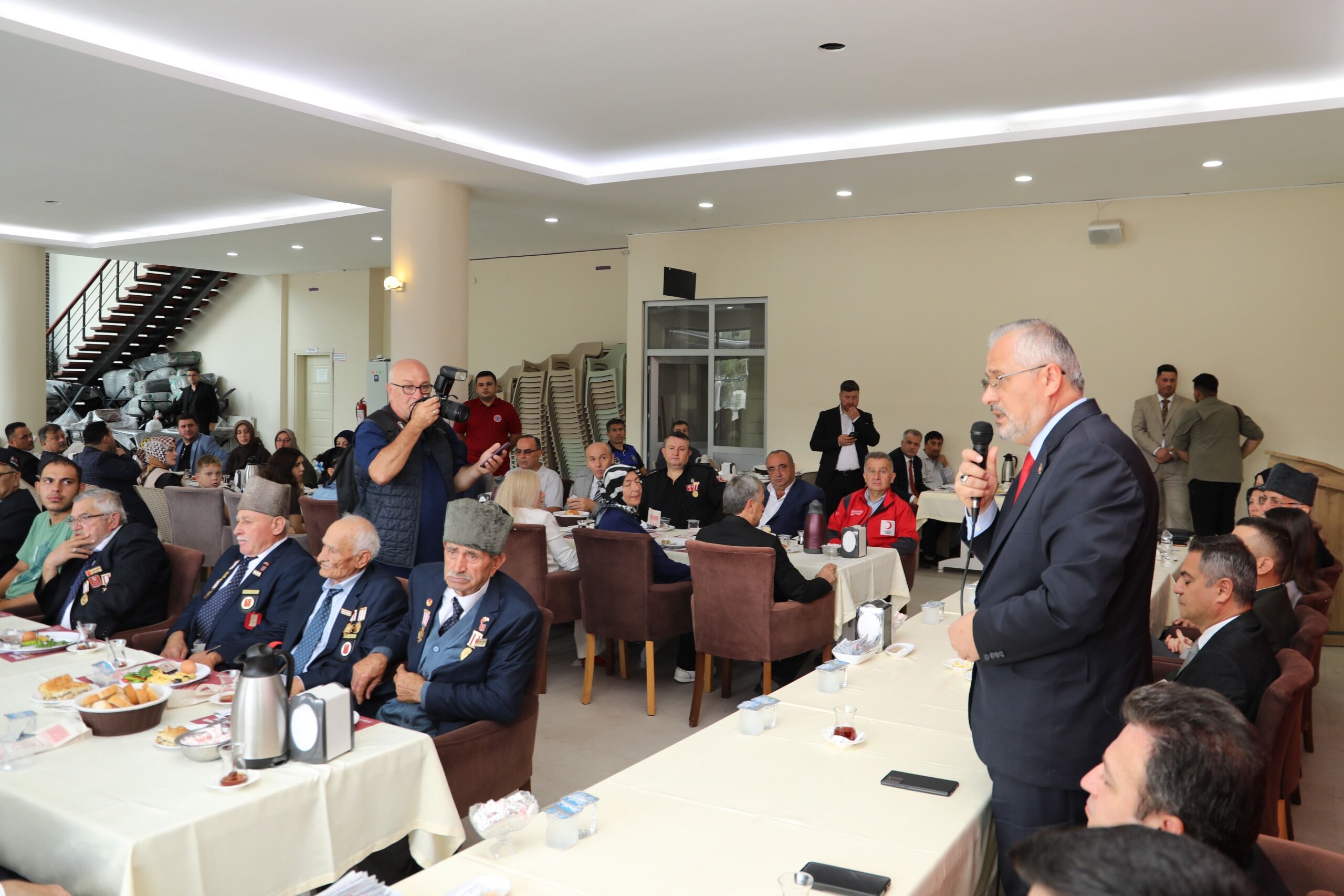 Bafra’da 19 Eylül Gaziler Günü Törenle Kutlandı (21)