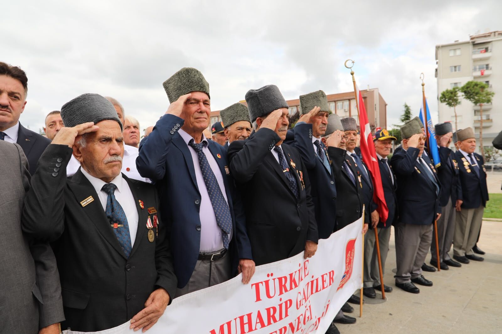 Bafra’da 19 Eylül Gaziler Günü Törenle Kutlandı (4)-1