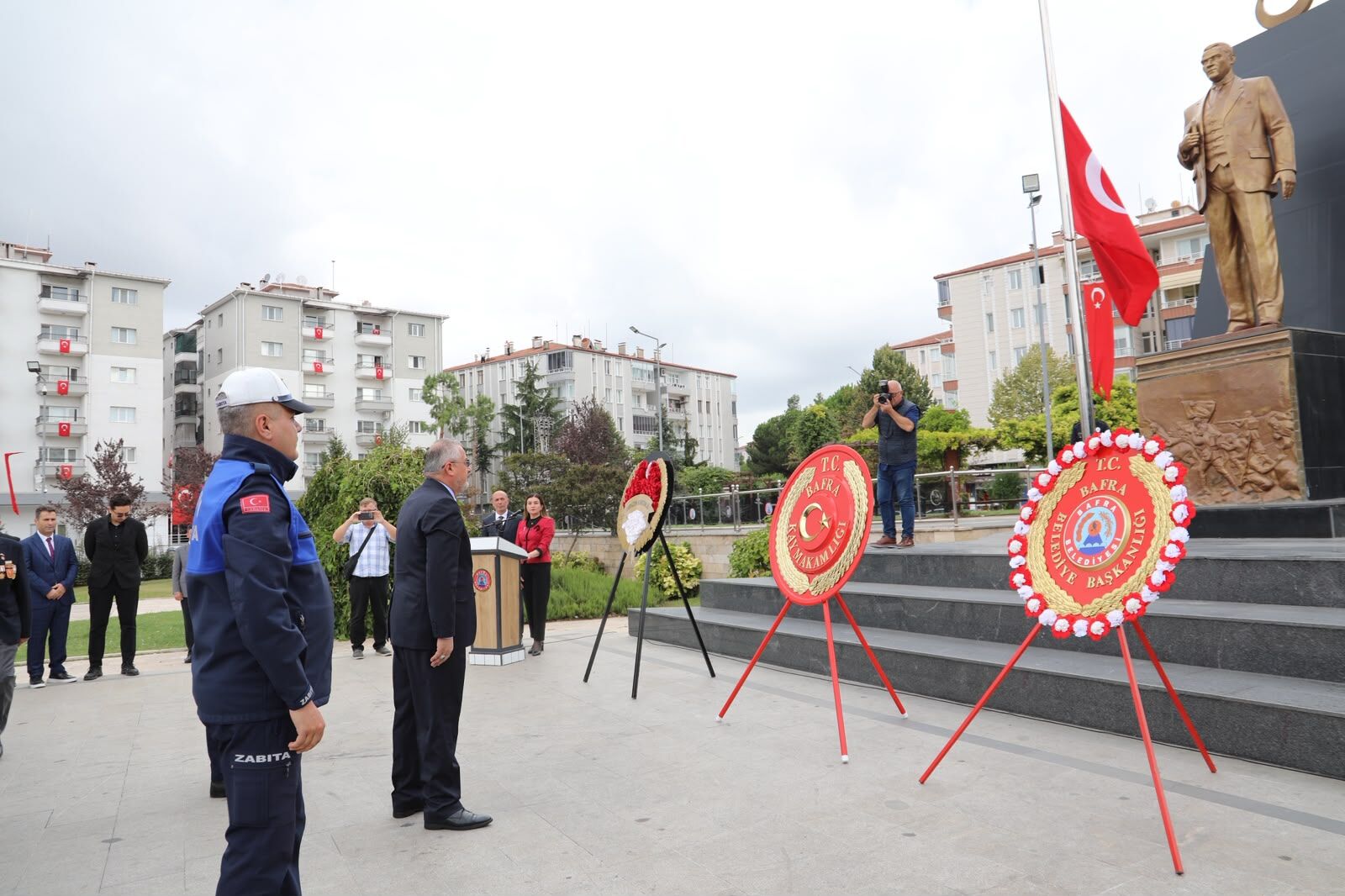 Bafra’da 19 Eylül Gaziler Günü Törenle Kutlandı (6)-1