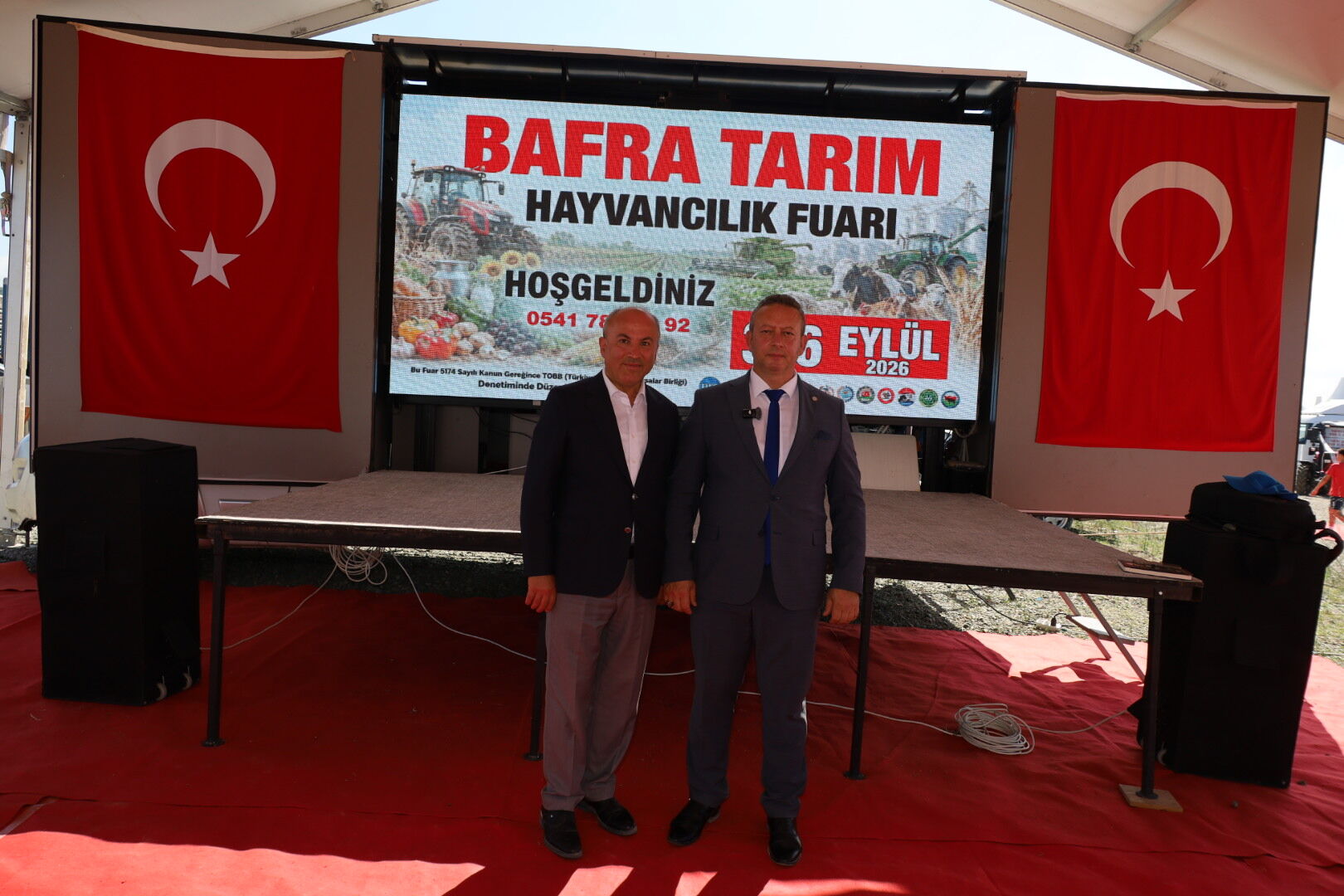 Başkan Serdal Sefa Kocabaş, Bafra Tarım Ve Hayvancılık Fuarı’nda (3)