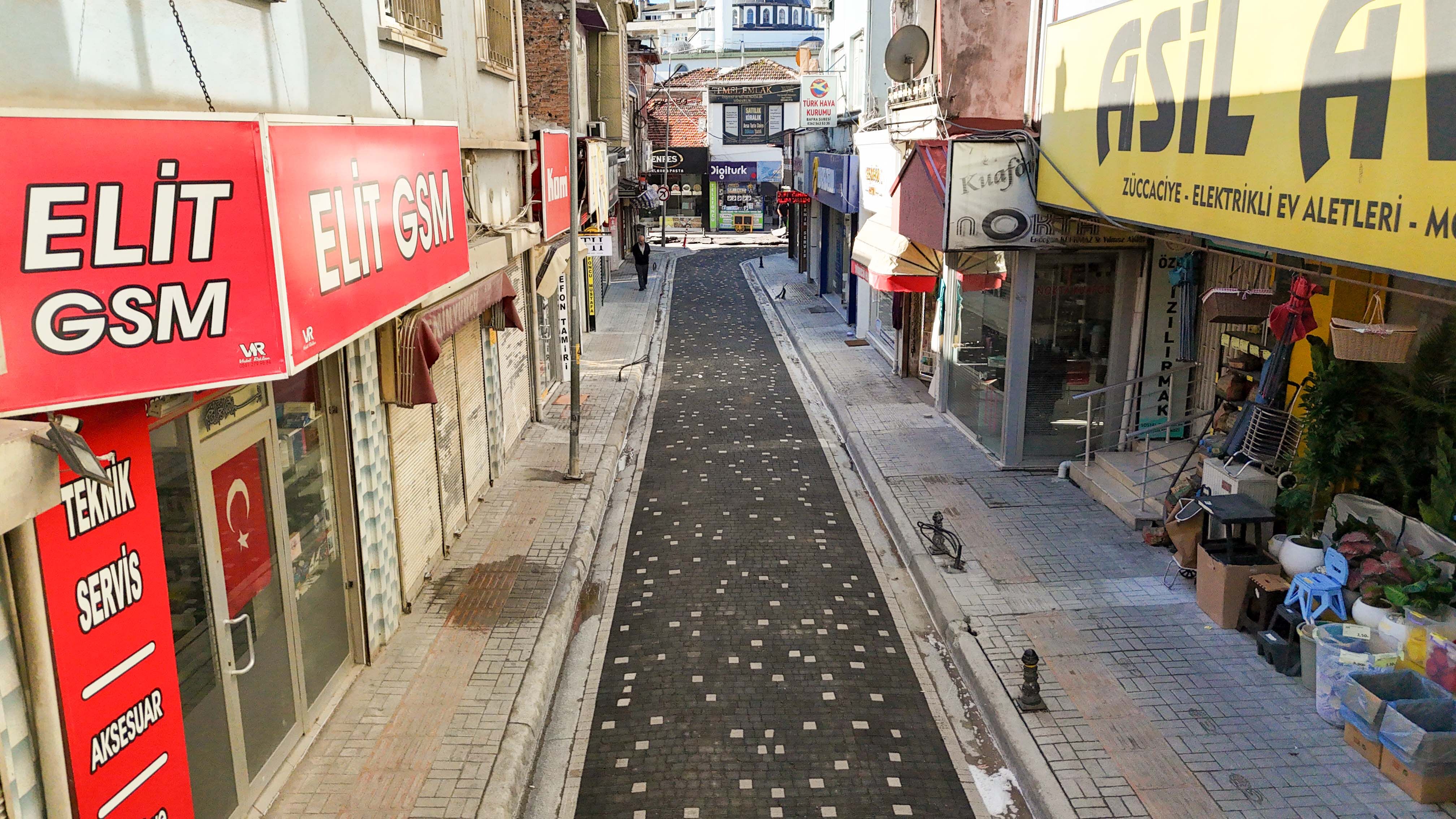 Beledi̇ye Caddesi̇ De Yeni̇ Görünümüne Hazirlaniyor (6)