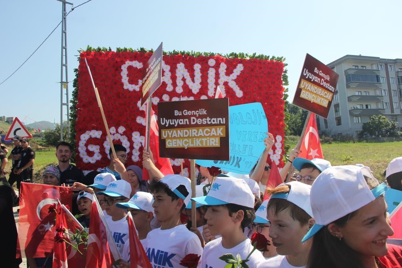 Canik'te Cumhurbaşkanı Erdoğan'a Yoğun Ilgi