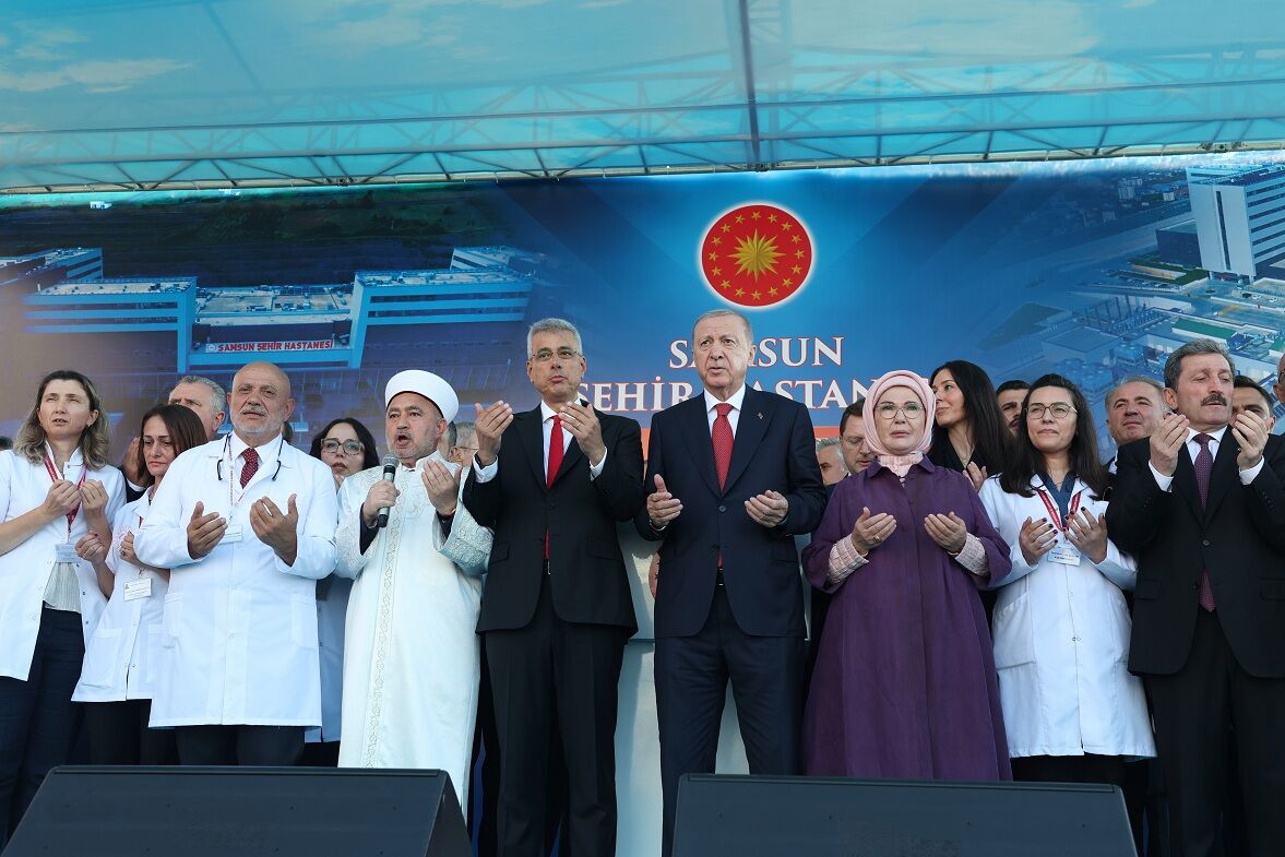 Cumhurbaşkanı Erdoğan'a Sevgi Seli1