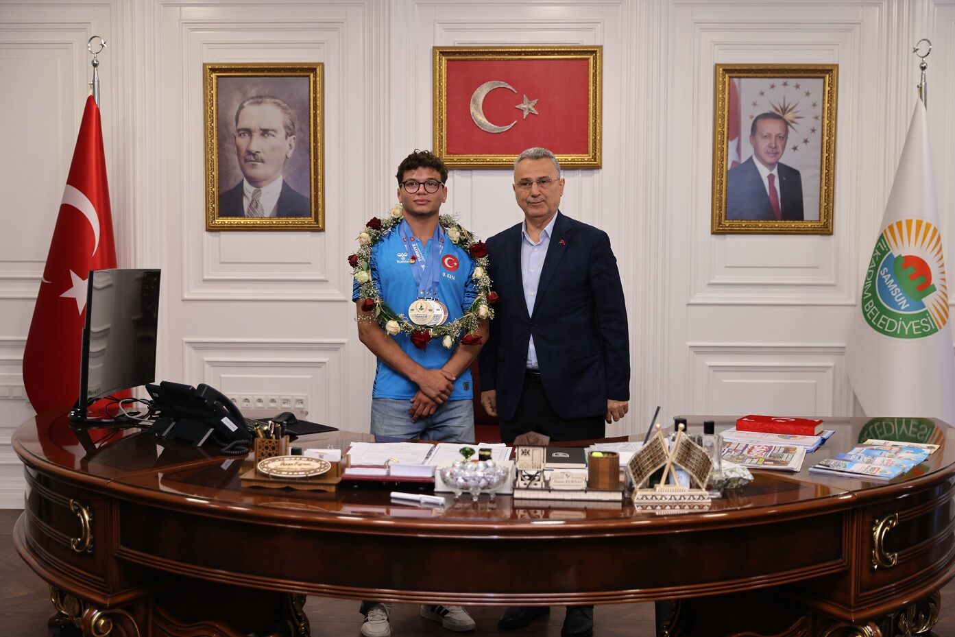İlkadımlı Güreşçi Oğuzhan Kaya'dan Gümüş Madalya
