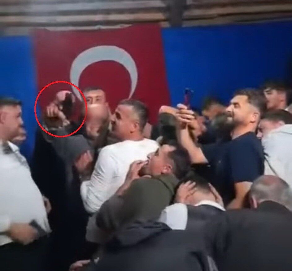 Kavak'da Kına Gecesinde Silahlı Kutlama