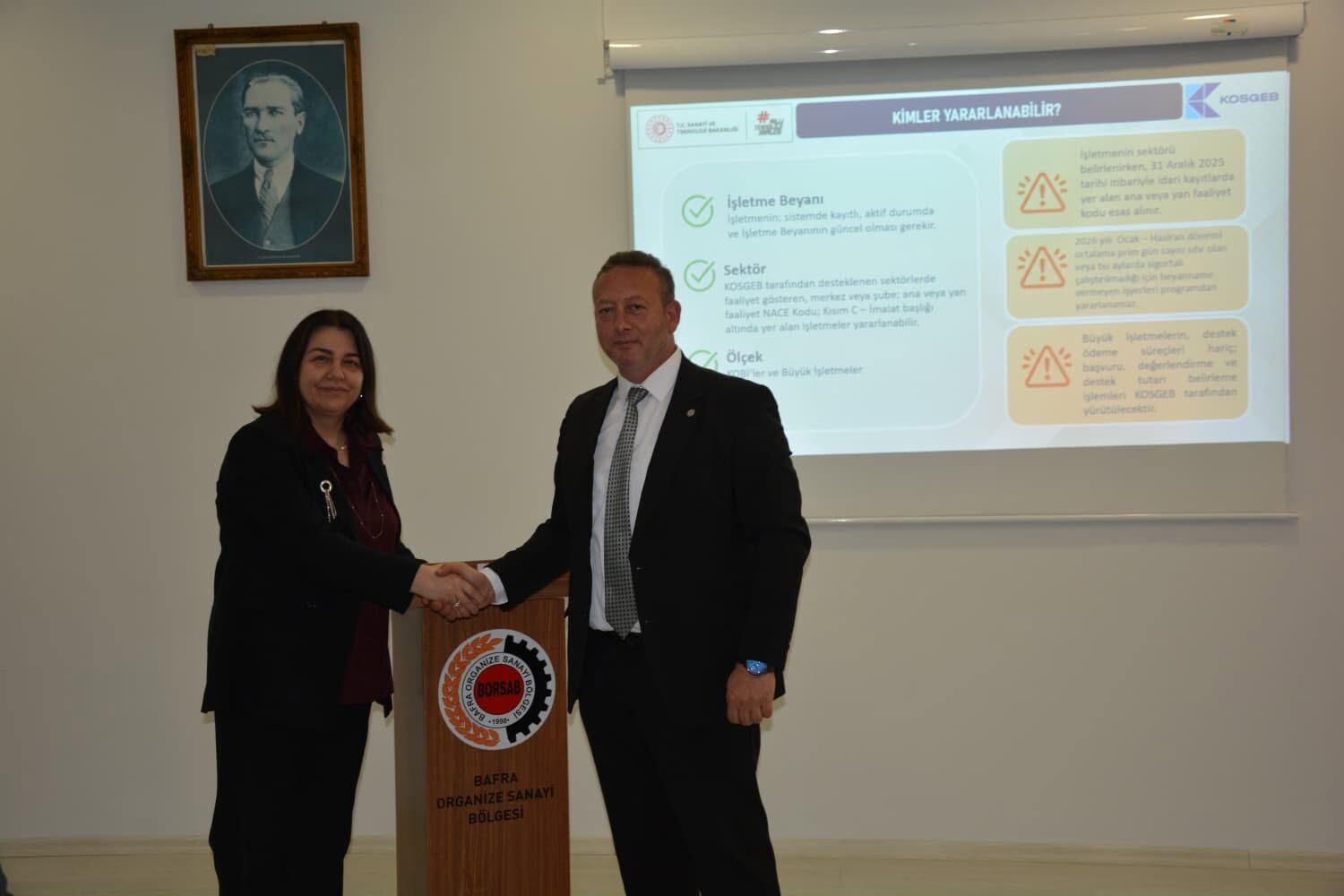 Kosgeb Destekleri Bilgilendirme Semineri Gerçekleştirildi (1)