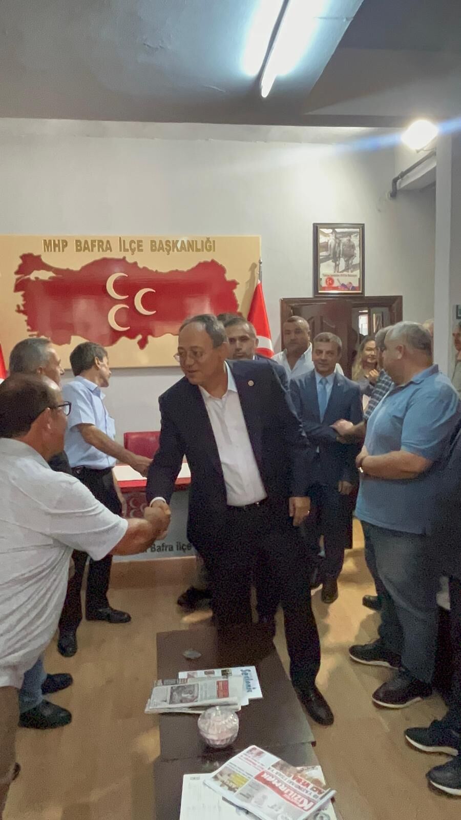 Mhp’li Topsakal Ve Mucur’dan Bafra’da Yoğun Katılımlı Ziyaretler (1)