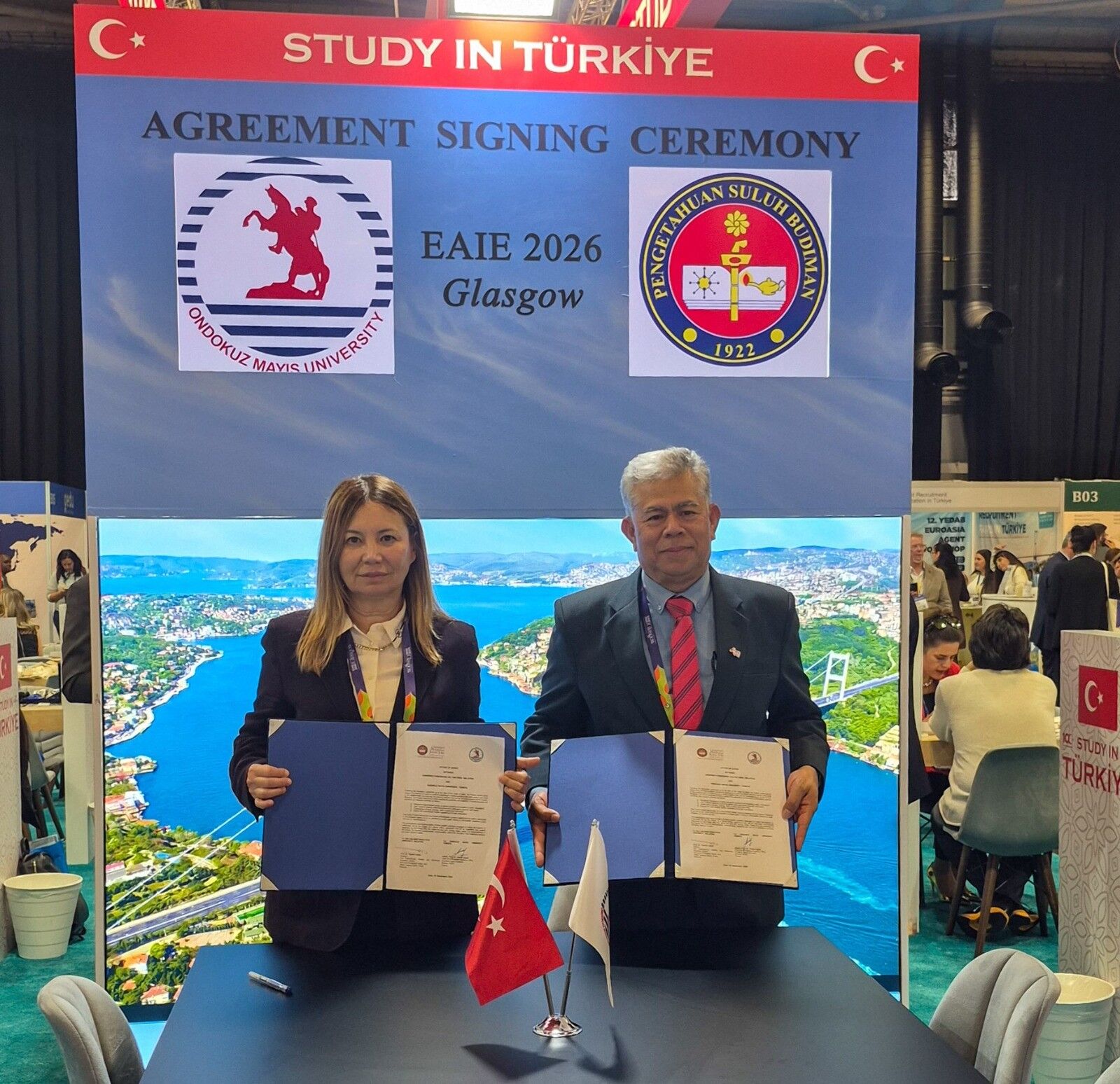 Omü, Malezya'nın Önde Gelen Iki Üniversitesiyle Iş Birliği Protokolü Imzaladı (1)