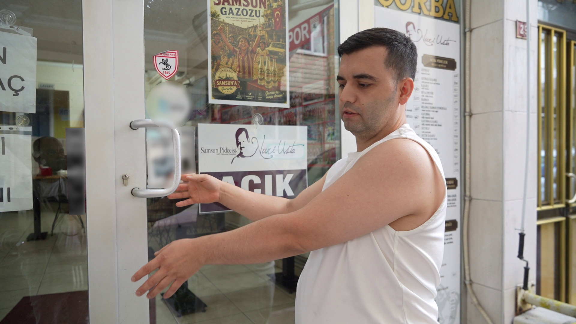 Pastırma Hırsızlığı Kamerada