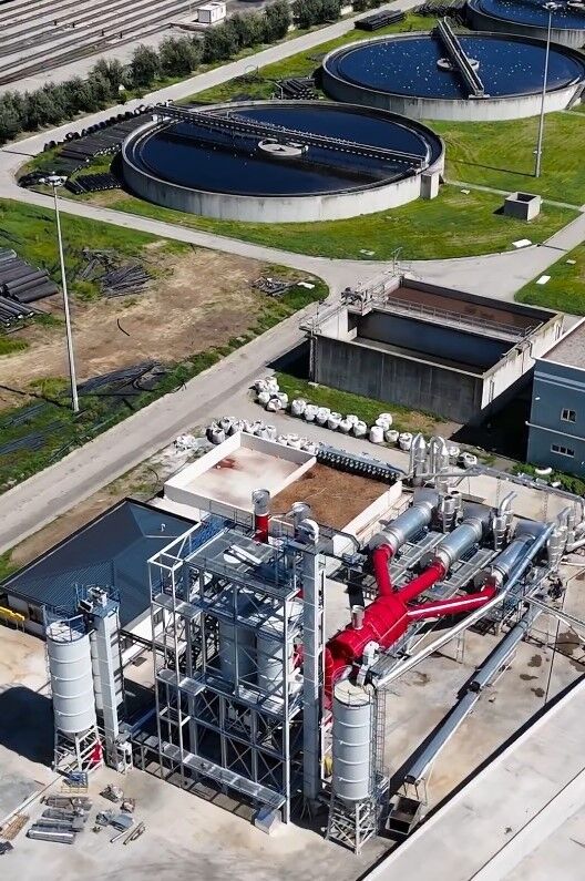 Samsun'da Atık Çamuru Enerjiye Dönüştürecek Tesis Kuruldu (1)