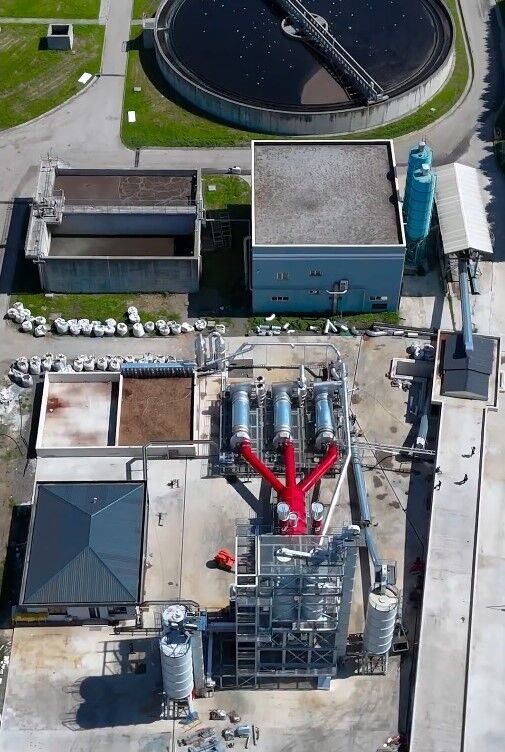 Samsun'da Atık Çamuru Enerjiye Dönüştürecek Tesis Kuruldu (2)