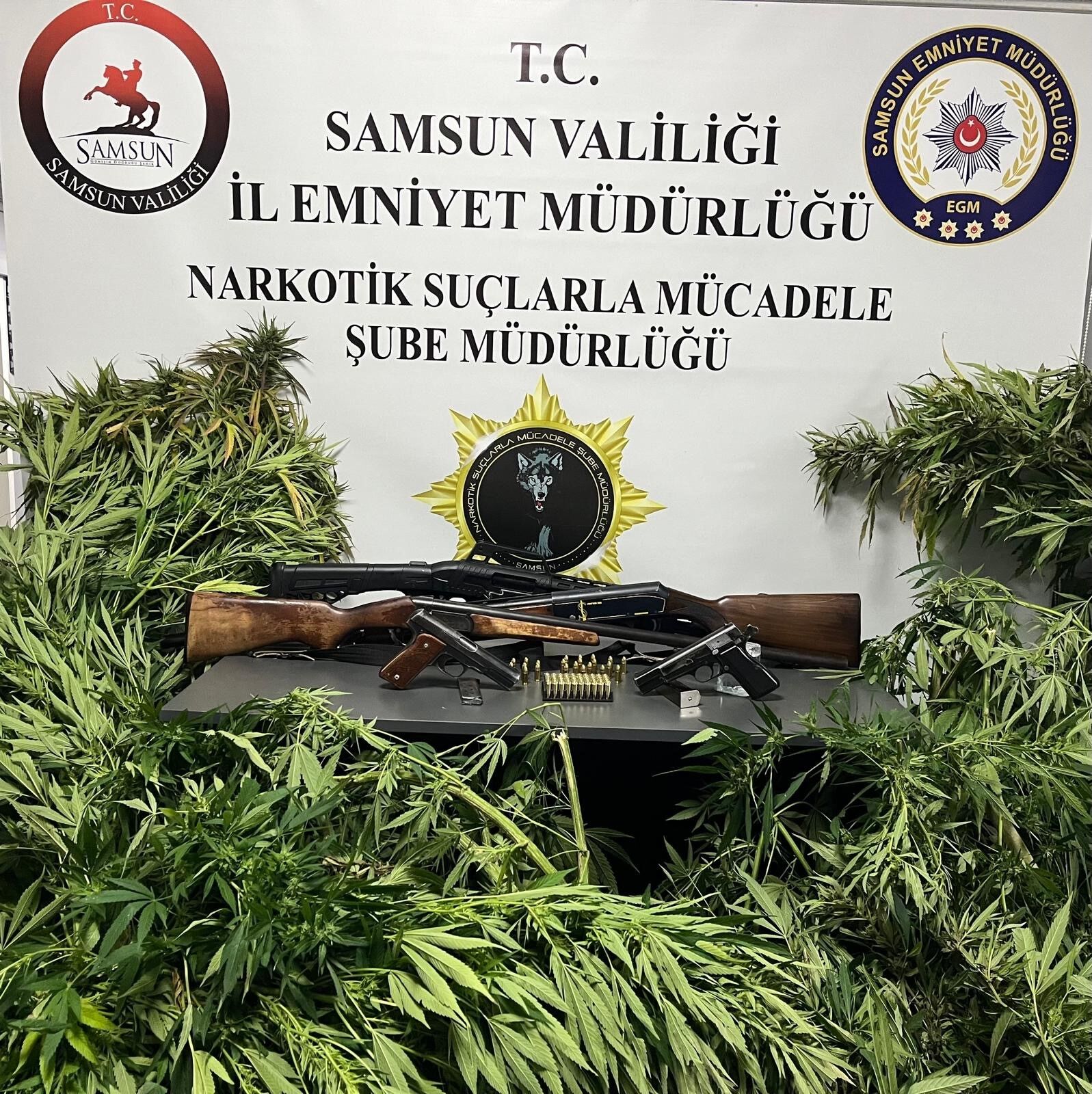 Samsun'da Peş Peşe Uyuşturucu Operasyonları