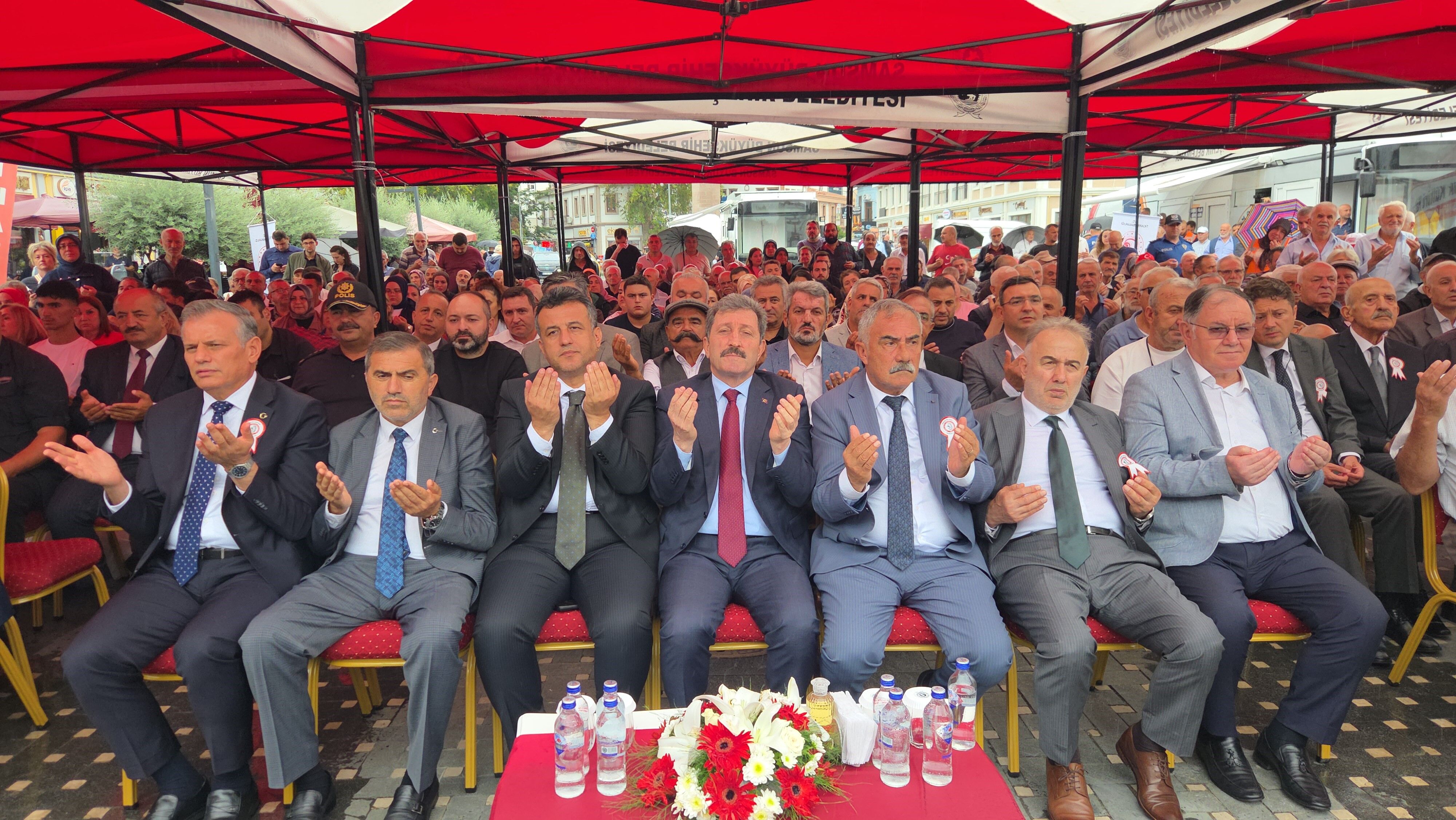 Samsun'da Yağmur Altında Ahilik Haftası Kutlaması (2)