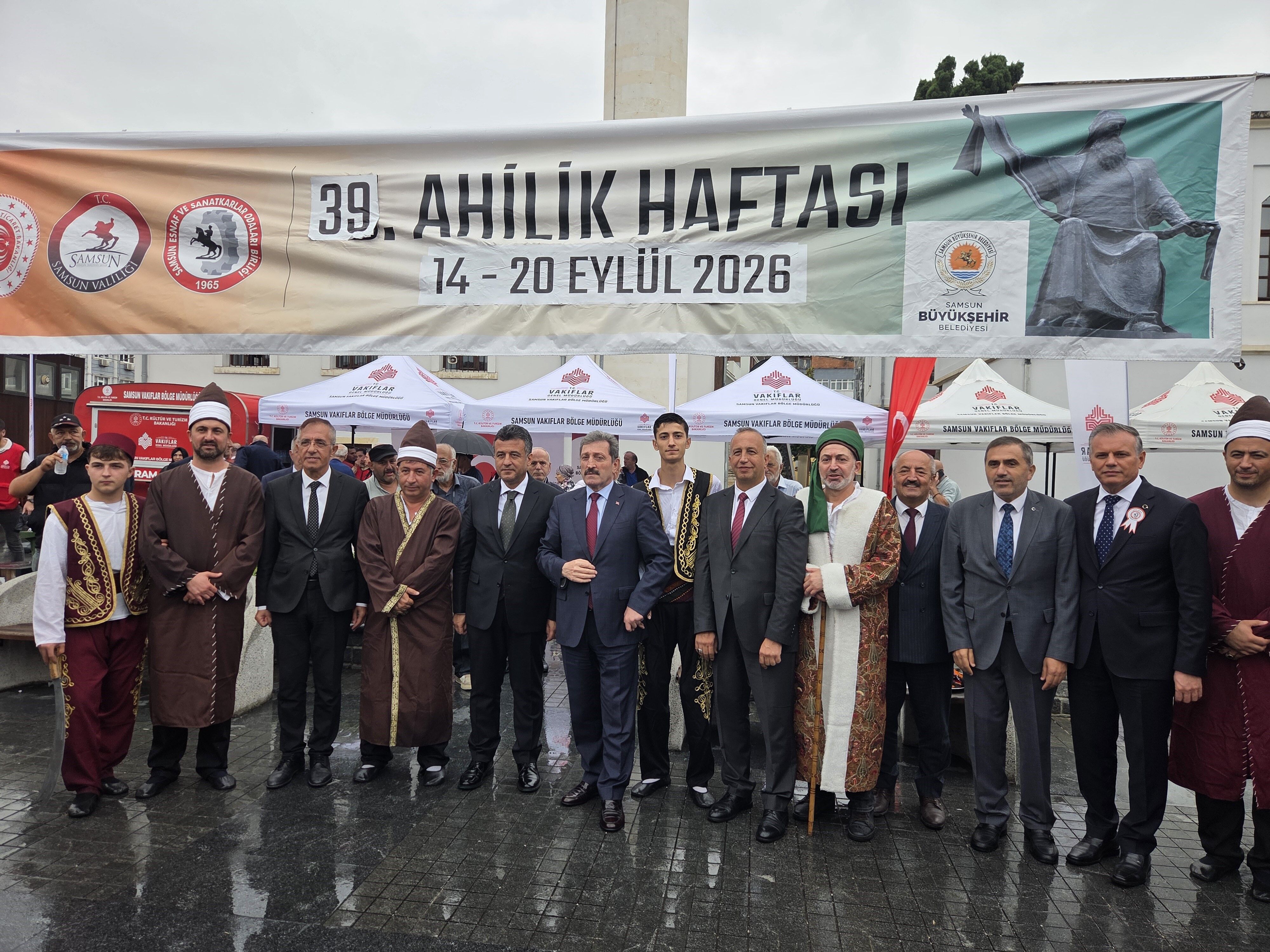 Samsun'da Yağmur Altında Ahilik Haftası Kutlaması (9)