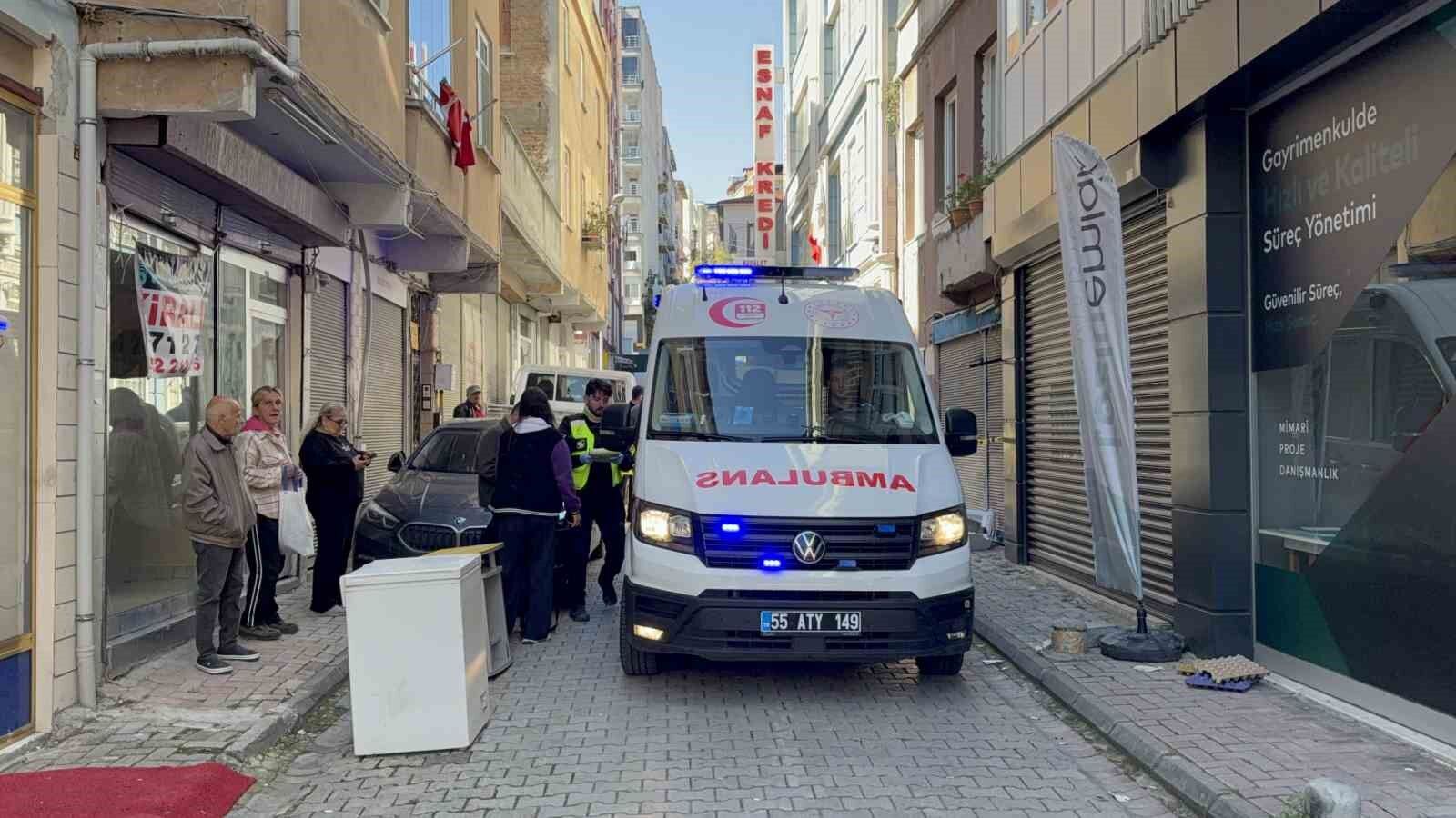 İlkadım'da sokak ortasında silahlı saldırı: 1 yaralı