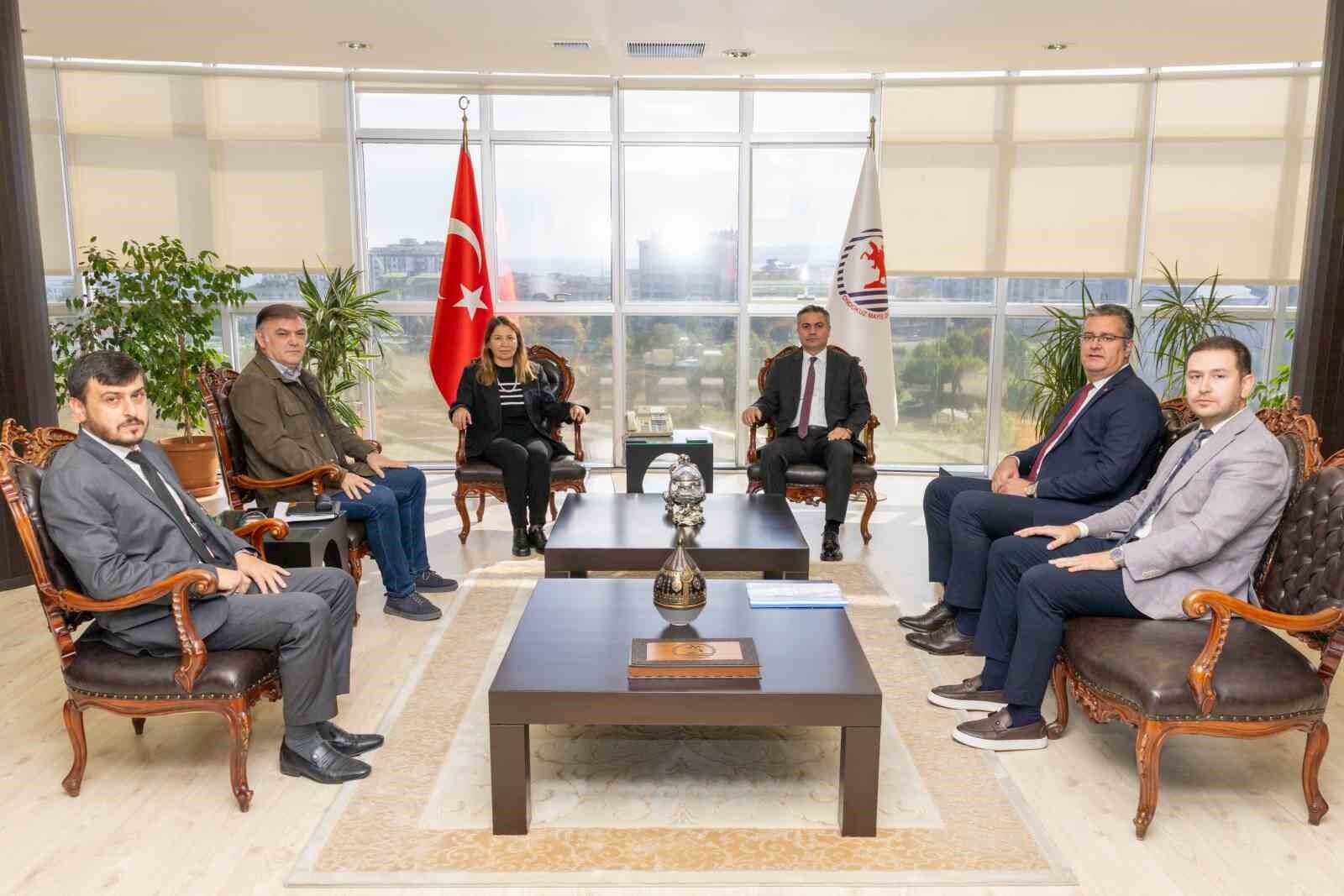 OMÜ ile Bafra arasında iş birliği imkanları değerlendirildi