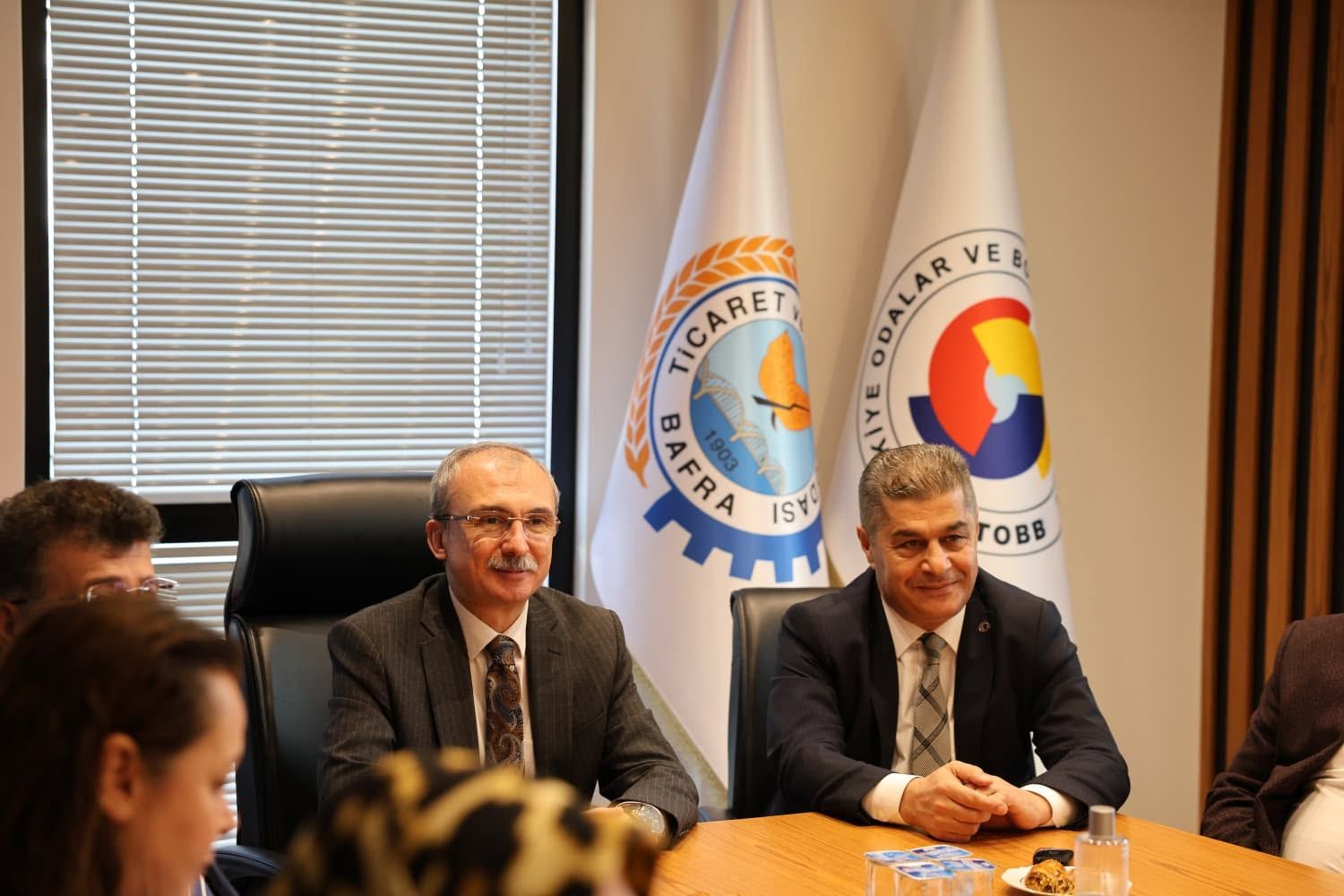 Ak Parti Heyetinden Bafra Tso’ya Hayırlı Olsun Ziyareti