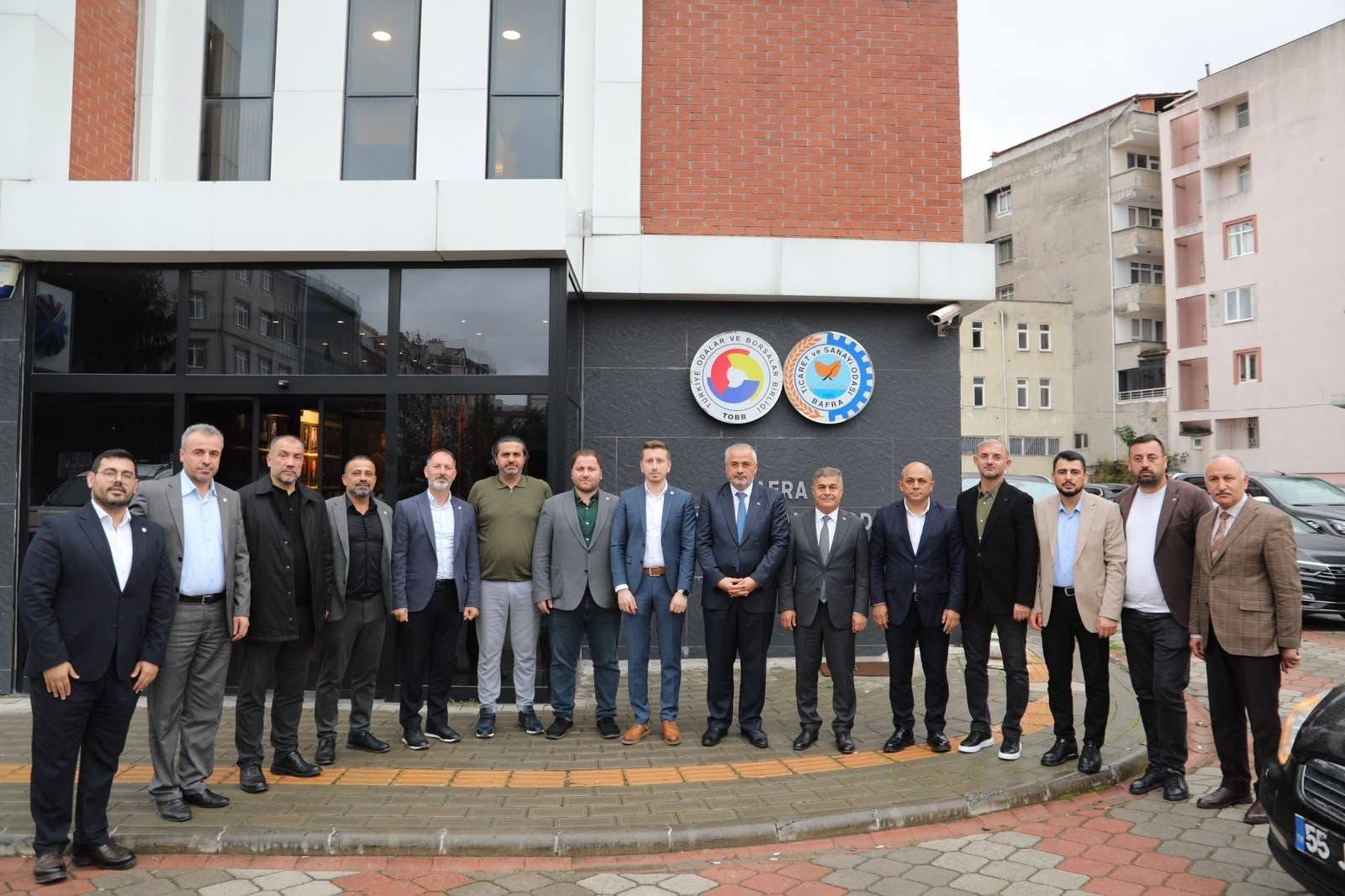 Bafra Belediye Başkanı Hamit Kılıç’tan Bafra Tso’ya Hayırlı Olsun Ziyareti (1)