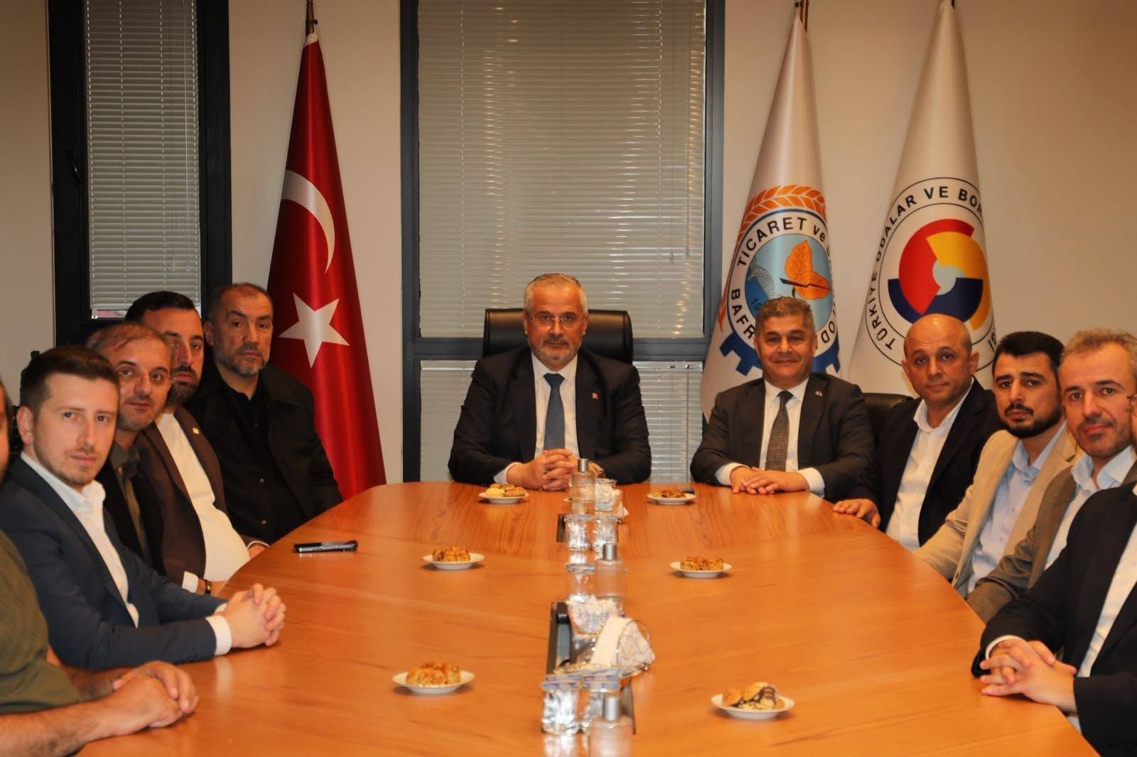 Bafra Belediye Başkanı Hamit Kılıç’tan Bafra Tso’ya Hayırlı Olsun Ziyareti (3)