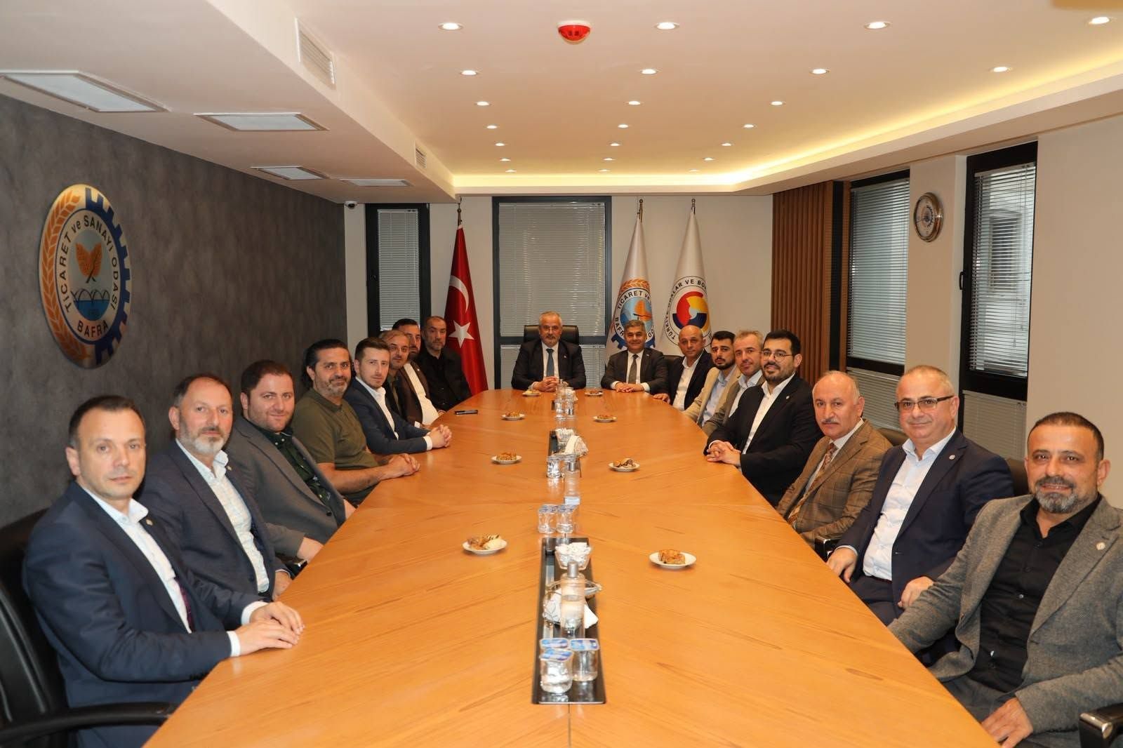 Bafra Belediye Başkanı Hamit Kılıç’tan Bafra Tso’ya Hayırlı Olsun Ziyareti (4)