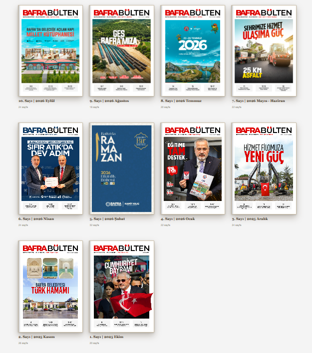 Bafra Bülten Bugüne Ve Geleceğe Işik Tutuyor (1)-1