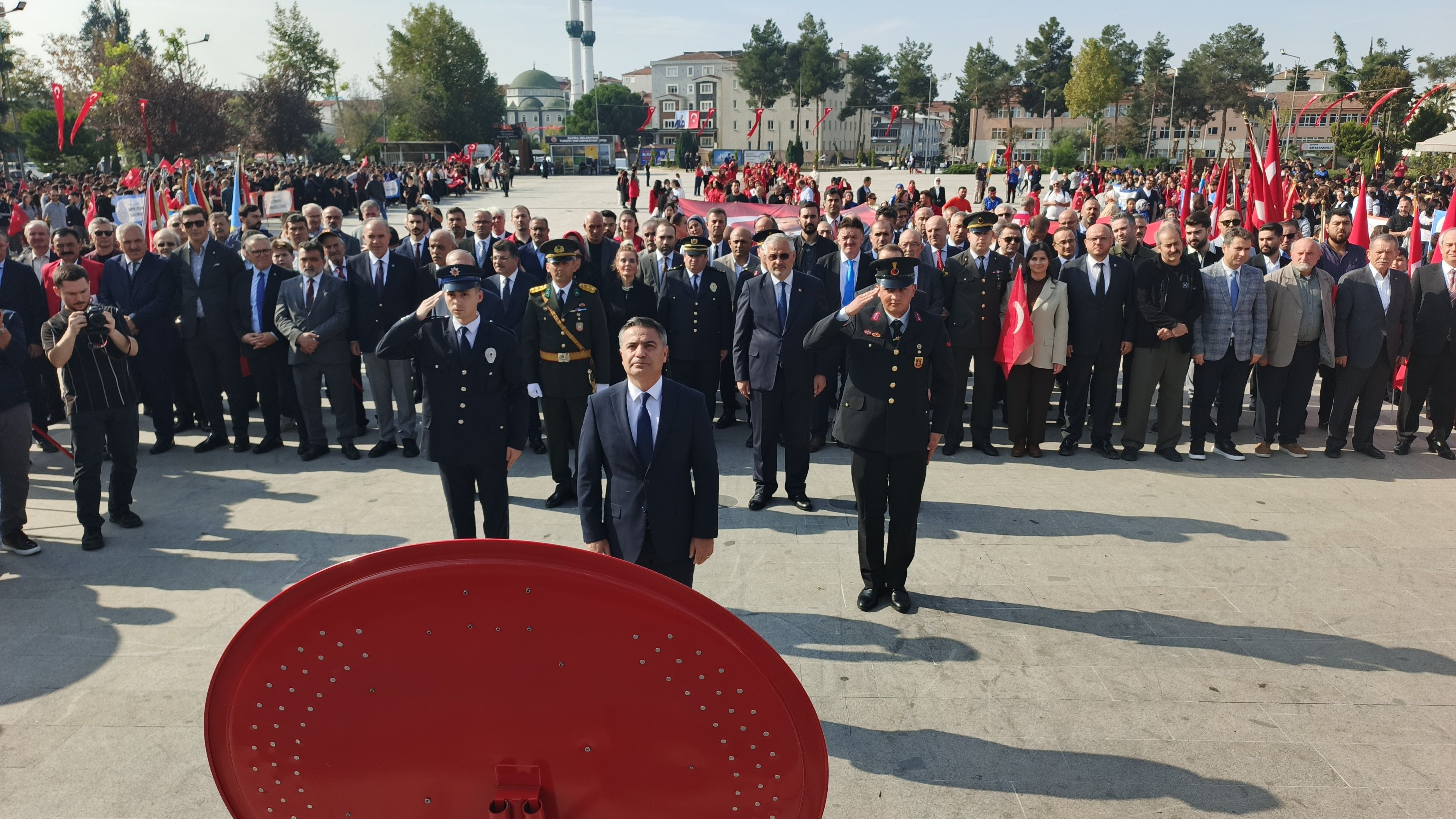 Bafra'da Cumhuriyet Yürüyüşü (2)