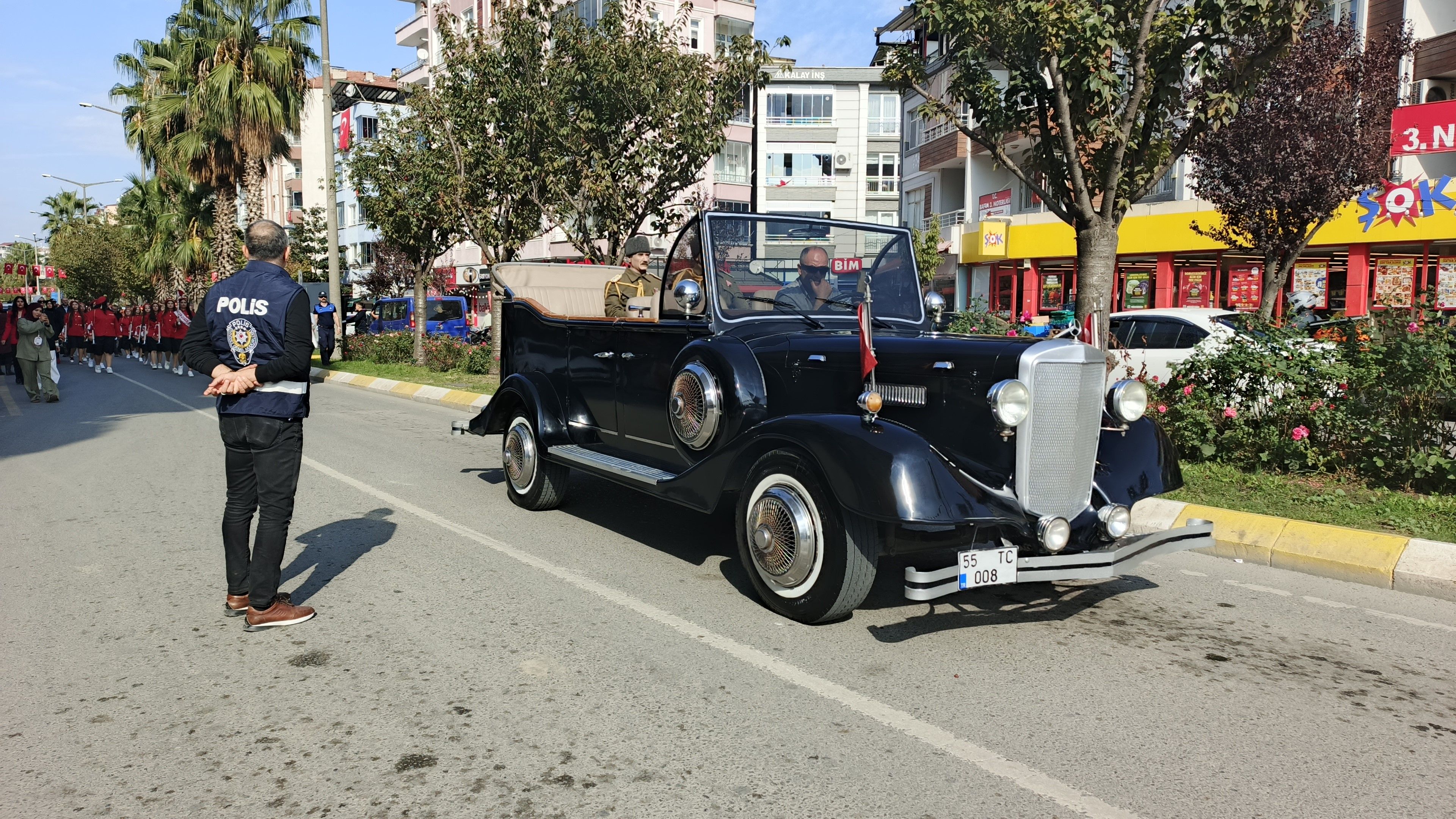 Bafra'da Cumhuriyet Yürüyüşü (5)