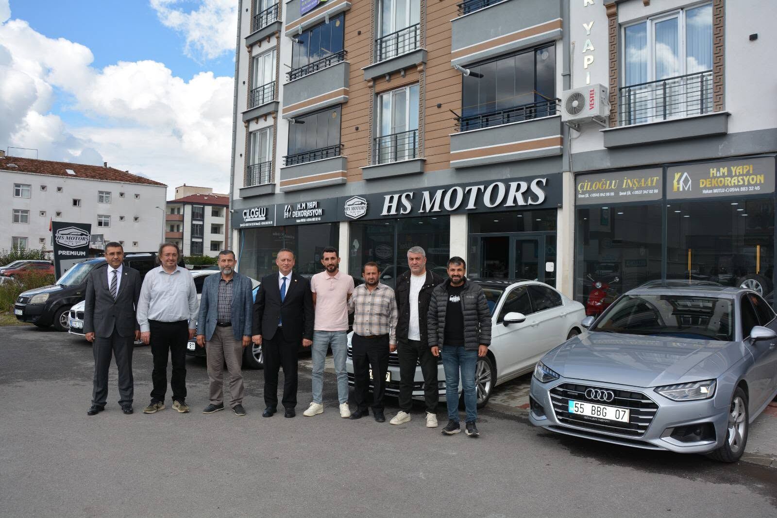 Başkan Serdal Sefa Kocabaş’tan Çiloğlu İnşaat’a Ziyaret