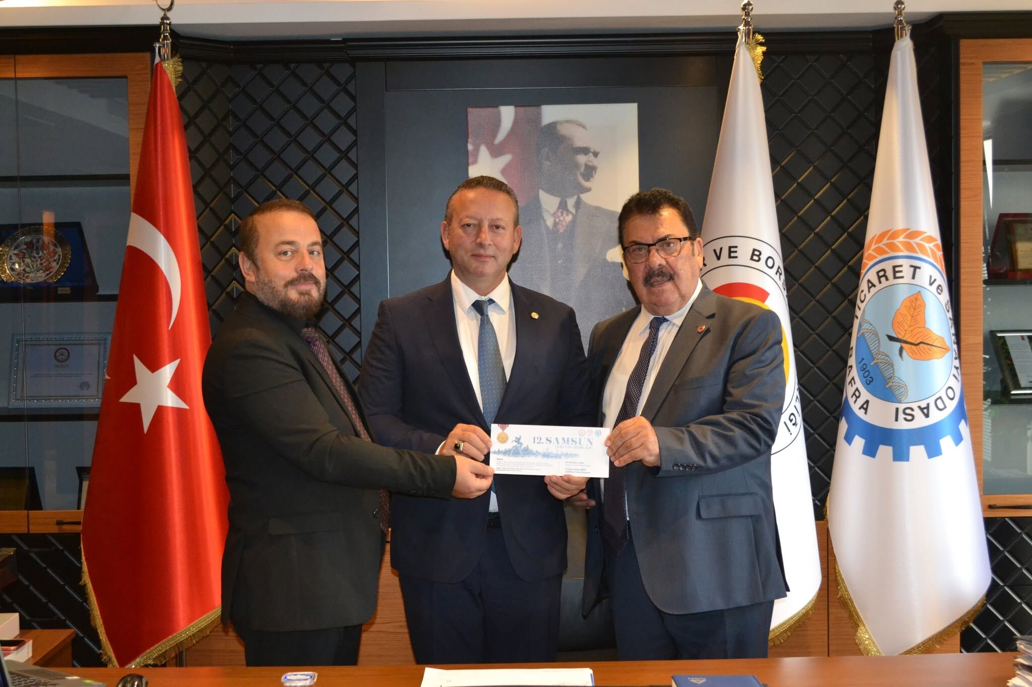 Samkon Genel Başkanı Hasan Kaya Aşçı’dan Başkan Kocabaş’a Ziyaret (3)
