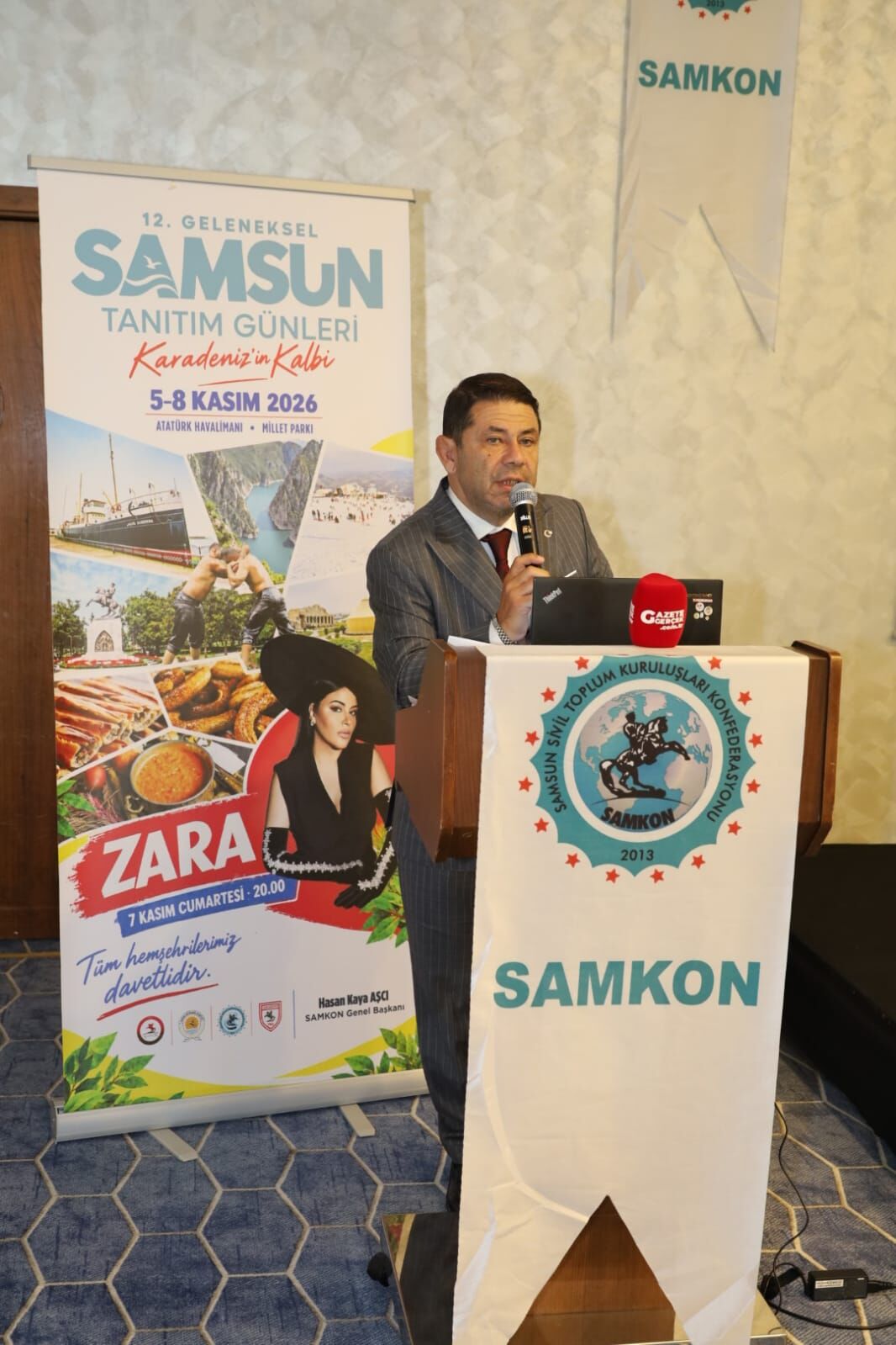 Samkon’dan 12. Geleneksel Samsun Tanitim Günleri̇ İçi̇n Bi̇rli̇k Ve Beraberli̇k Çağrisi (5)