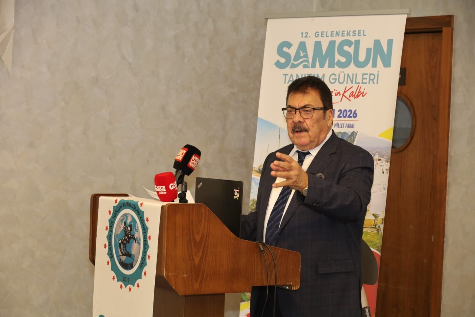 Samkon’dan 12. Geleneksel Samsun Tanitim Günleri̇ İçi̇n Bi̇rli̇k Ve Beraberli̇k Çağrisi (7)