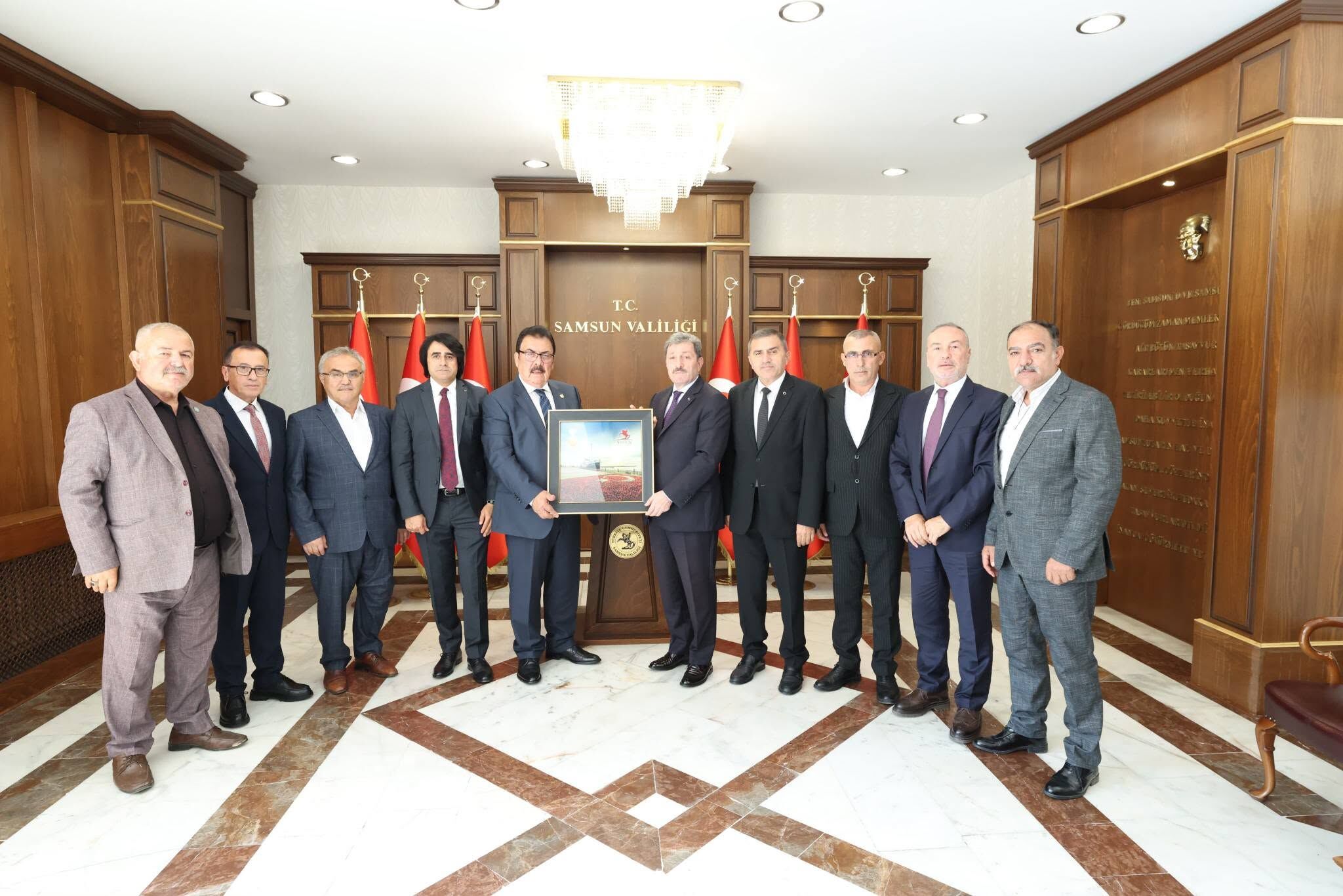 SAMKON’DAN SAMSUN TANITIM GÜNLERİ ÖNCESİ ÖNEMLİ ZİYARETLER